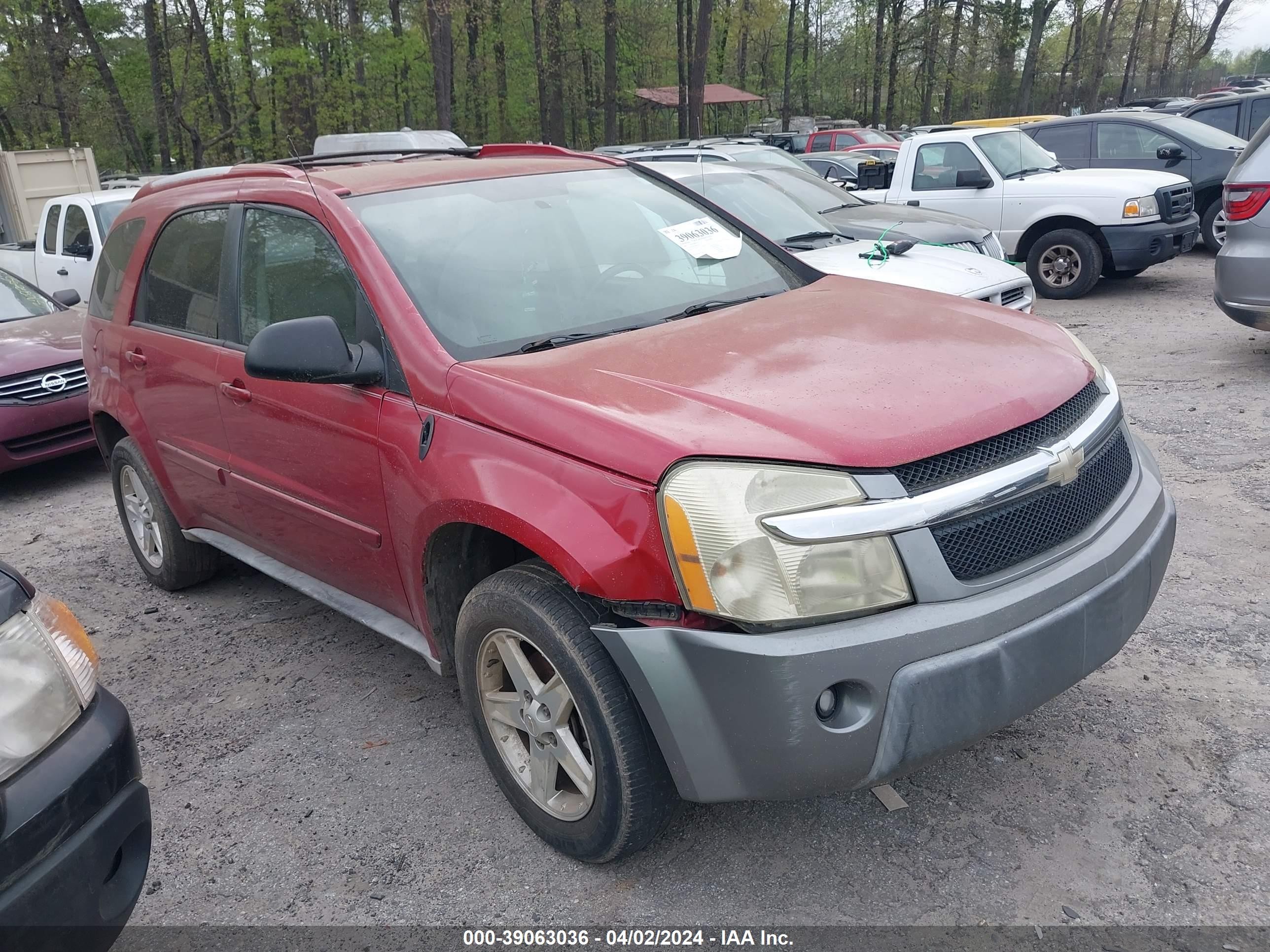 CHEVROLET EQUINOX 2005 2cndl63f556077727