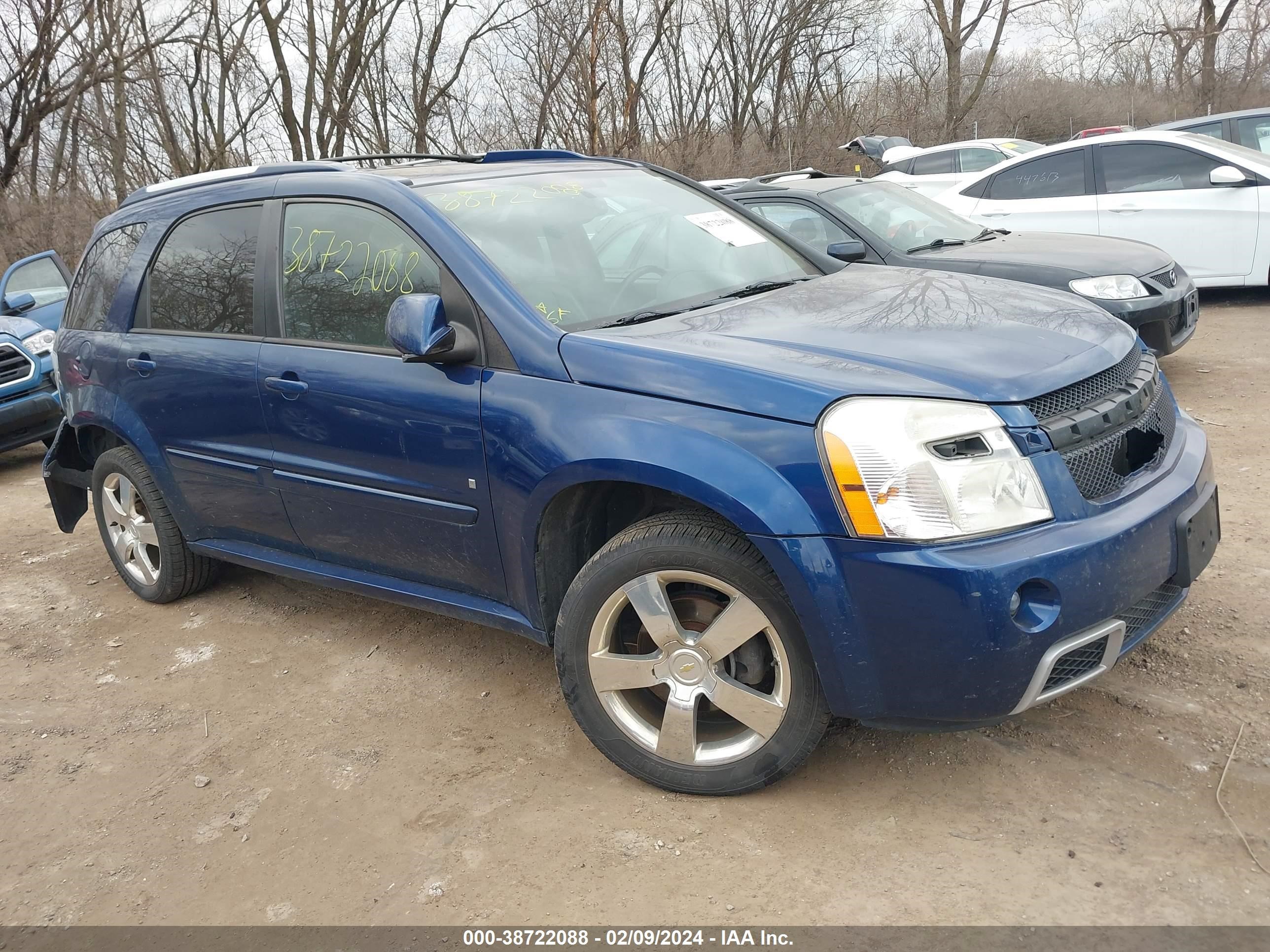 CHEVROLET EQUINOX 2008 2cndl737x86015727