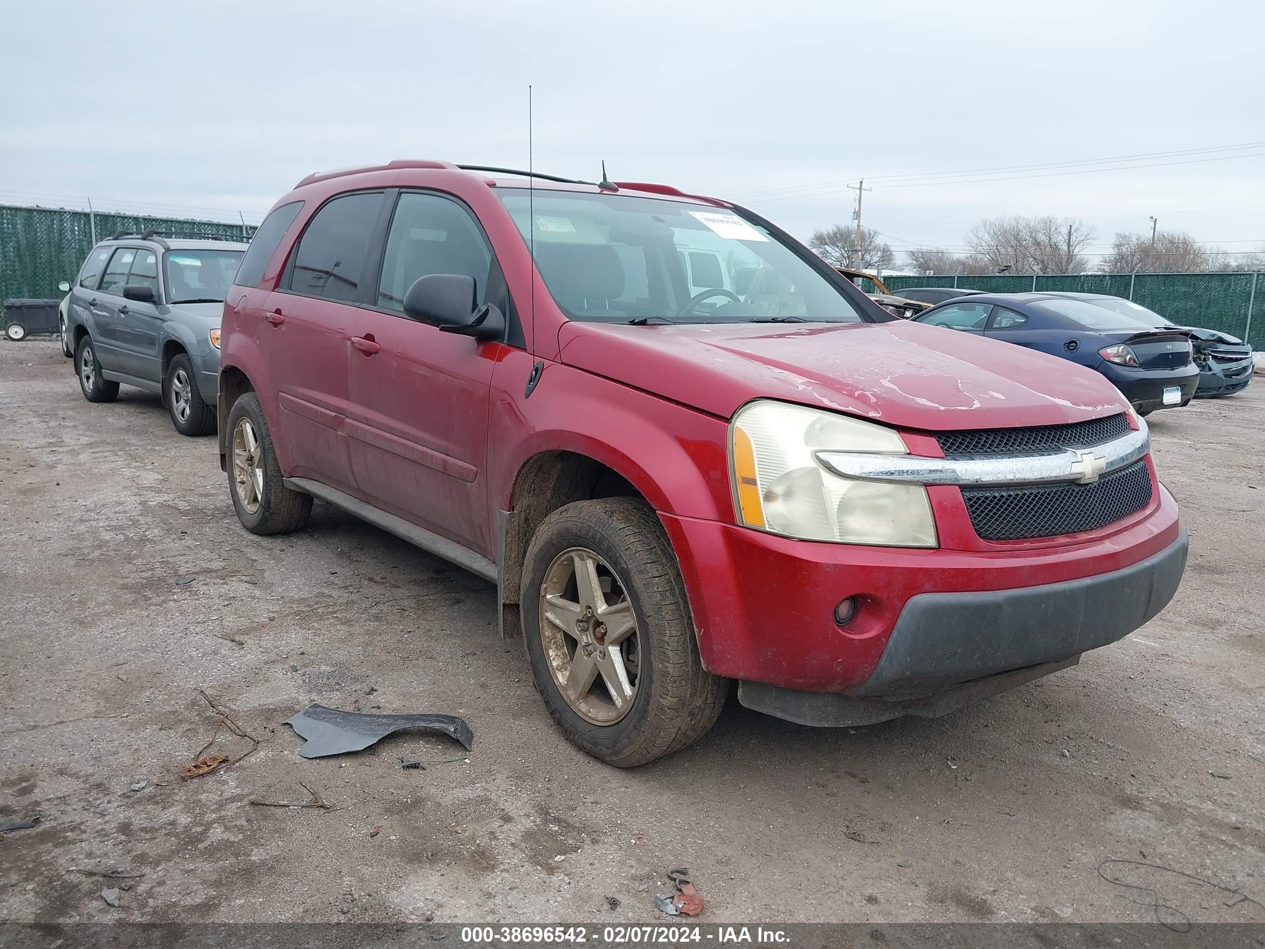 CHEVROLET EQUINOX 2005 2cndl73f356087260