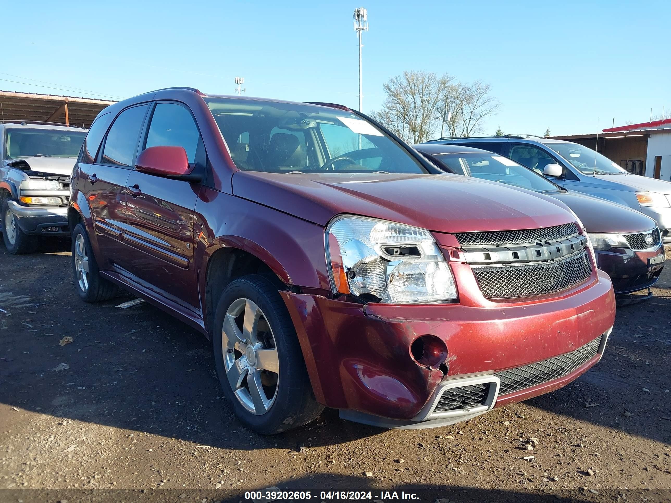 CHEVROLET EQUINOX 2008 2cndl937986052537