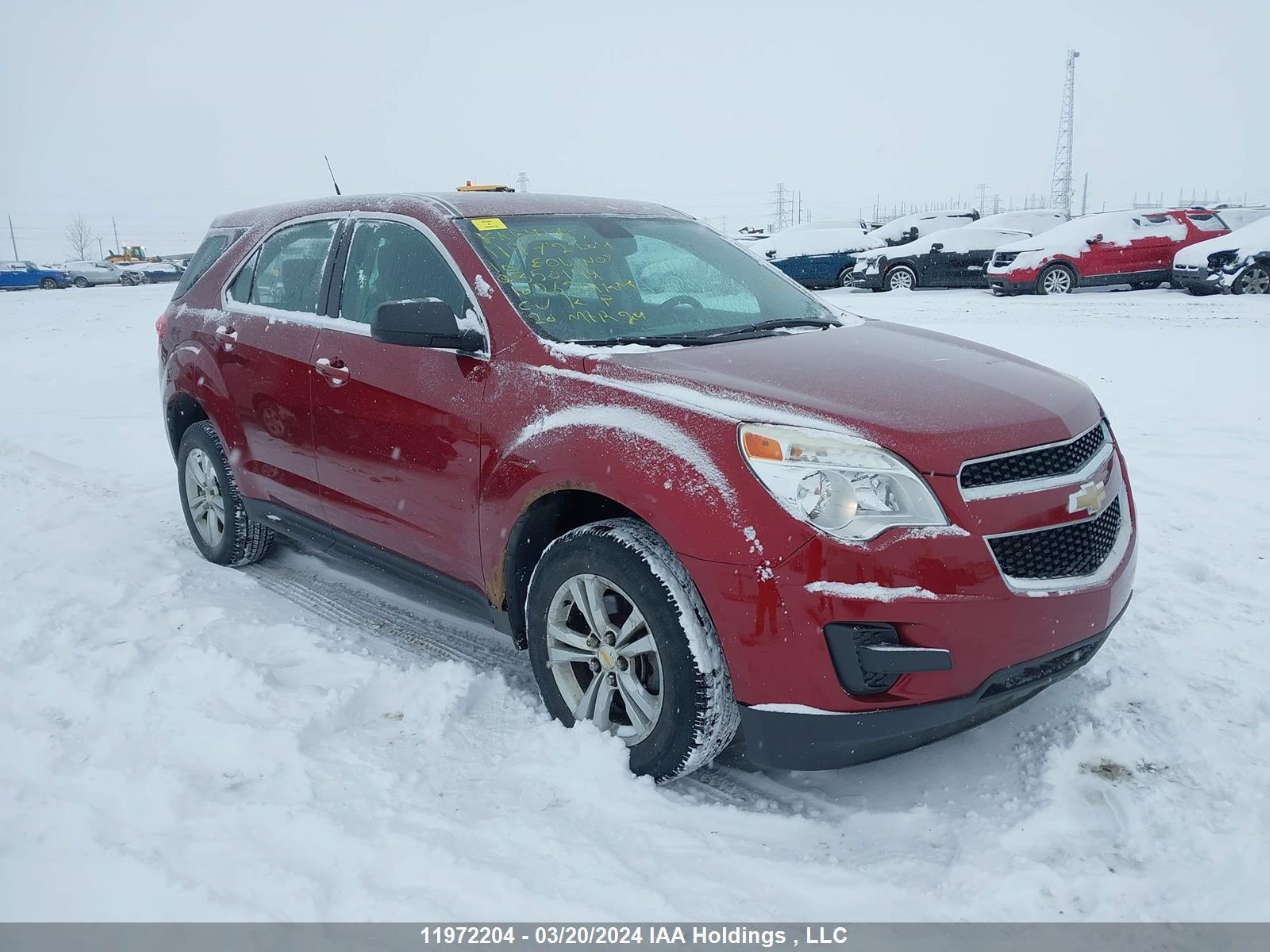 CHEVROLET EQUINOX 2010 2cnflcew4a6350199