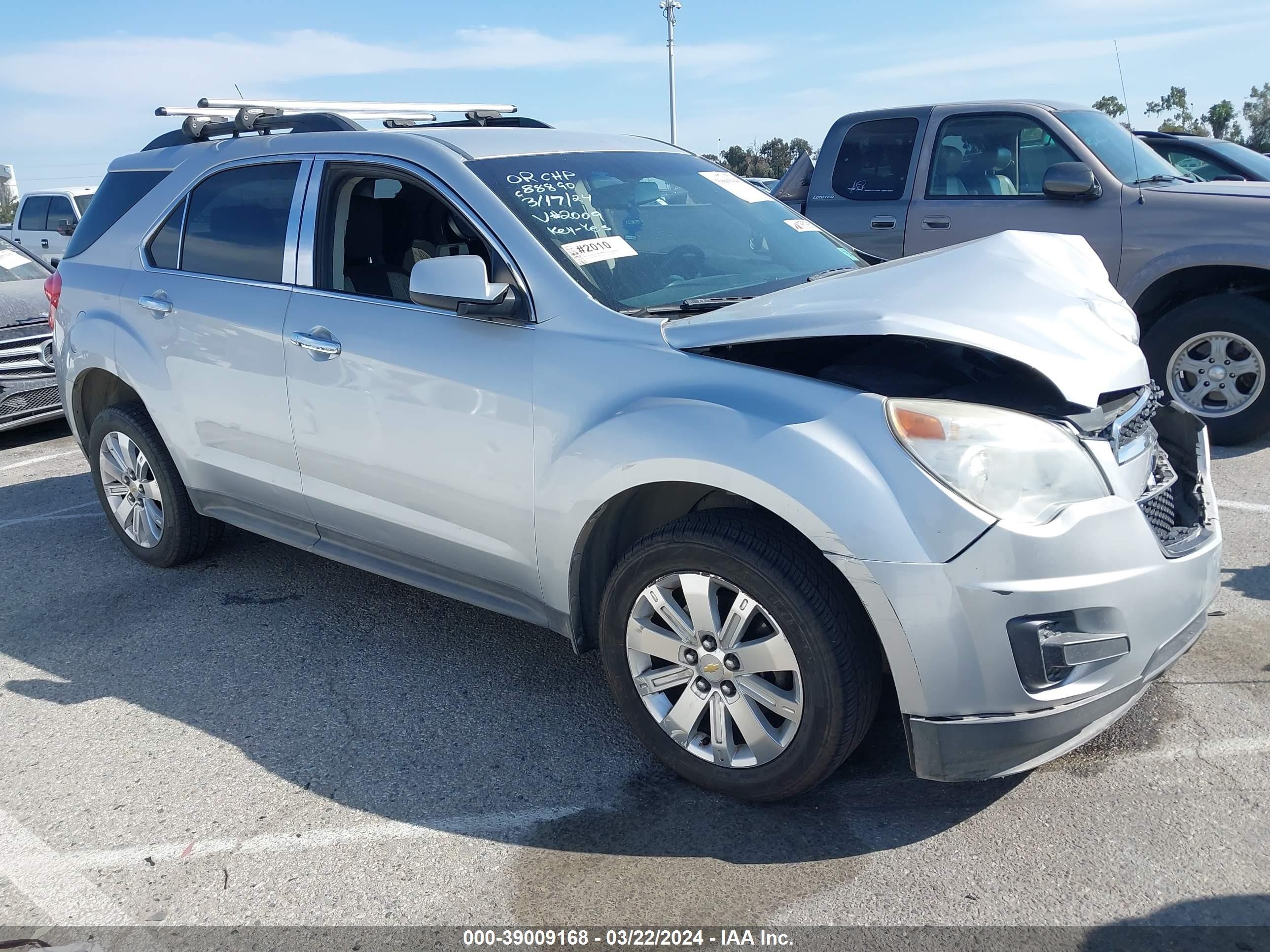 CHEVROLET EQUINOX 2010 2cnfldey0a6412009