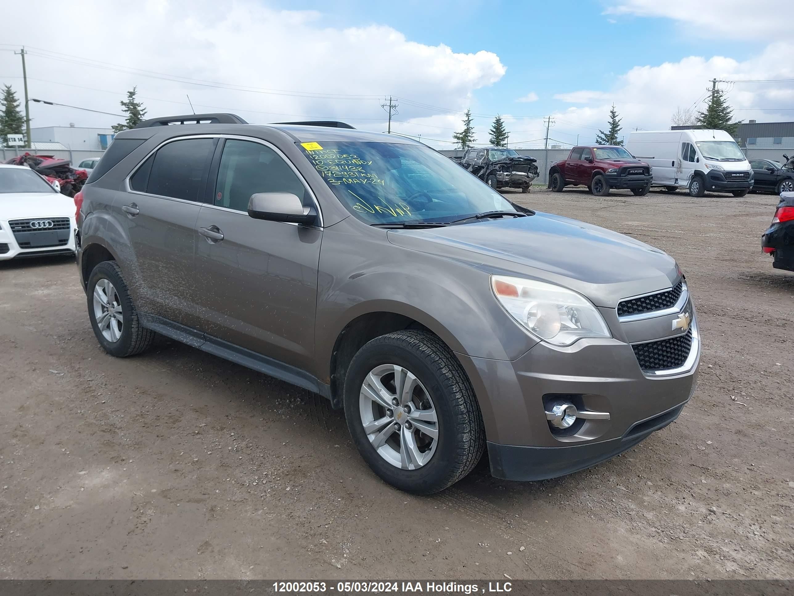 CHEVROLET EQUINOX 2010 2cnfleew5a6311438