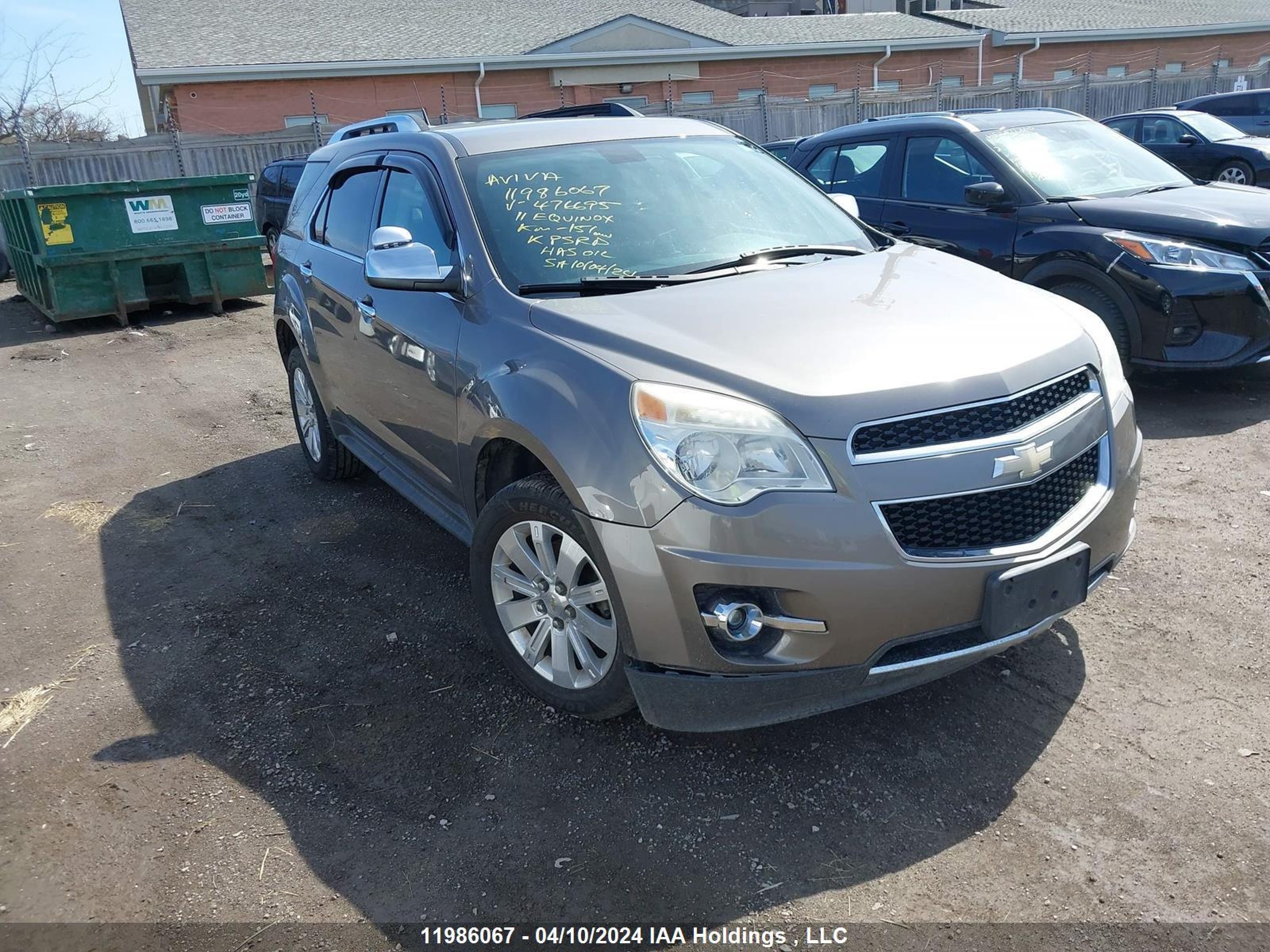 CHEVROLET EQUINOX 2011 2cnflnec6b6476695