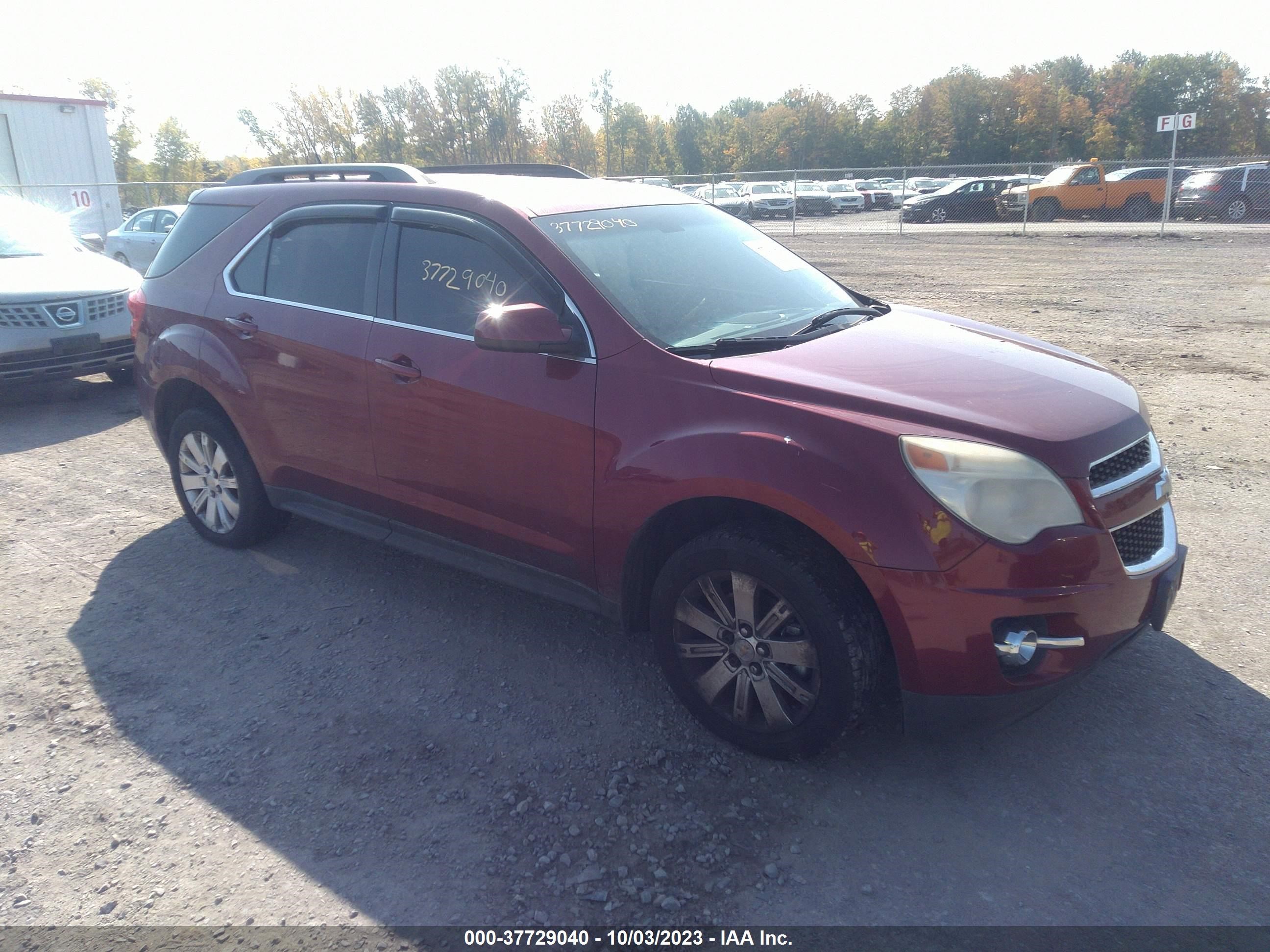 CHEVROLET EQUINOX 2011 2cnflnec8b6338284