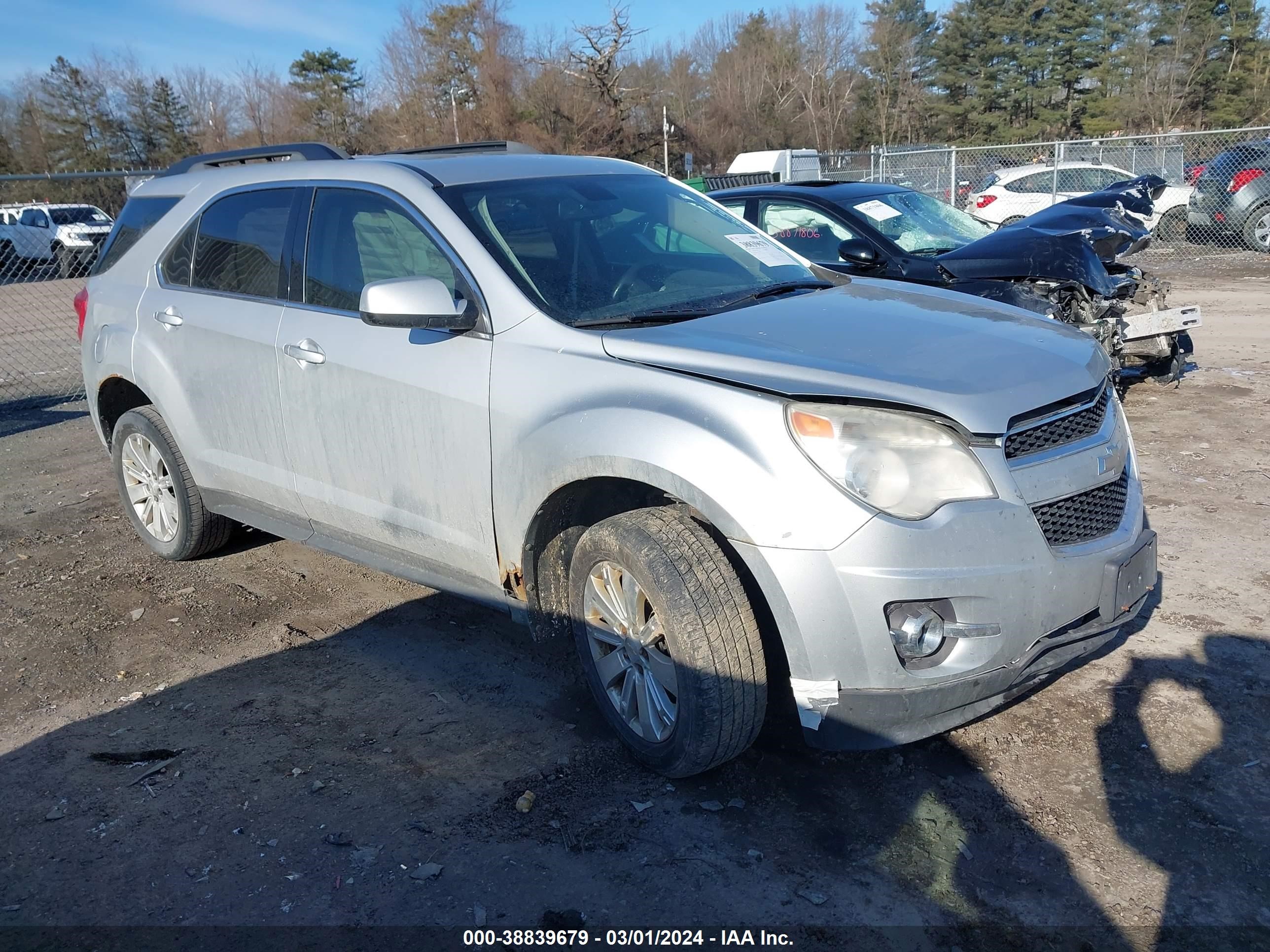 CHEVROLET EQUINOX 2010 2cnflney6a6244530