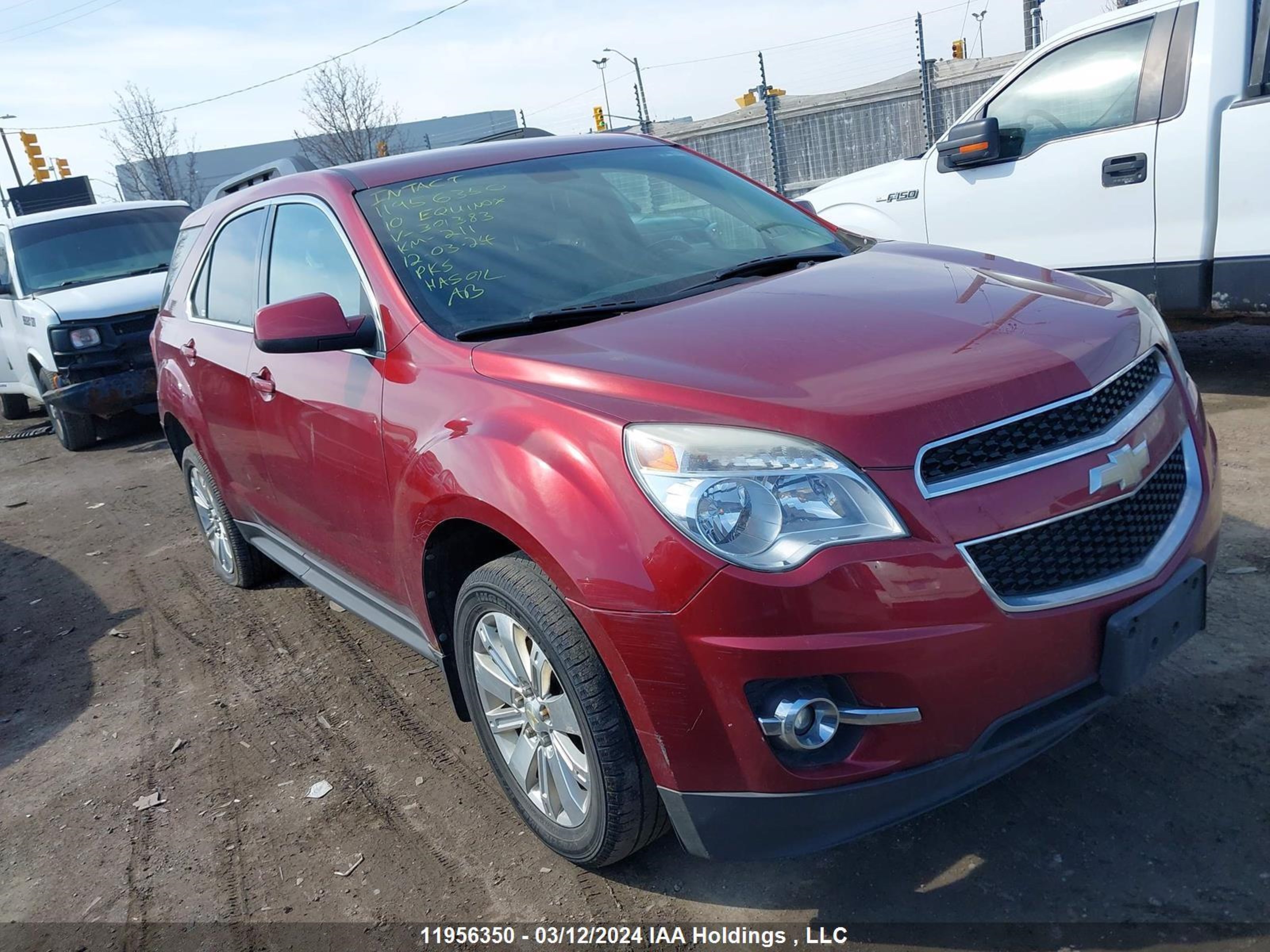 CHEVROLET EQUINOX 2010 2cnflney9a6301383