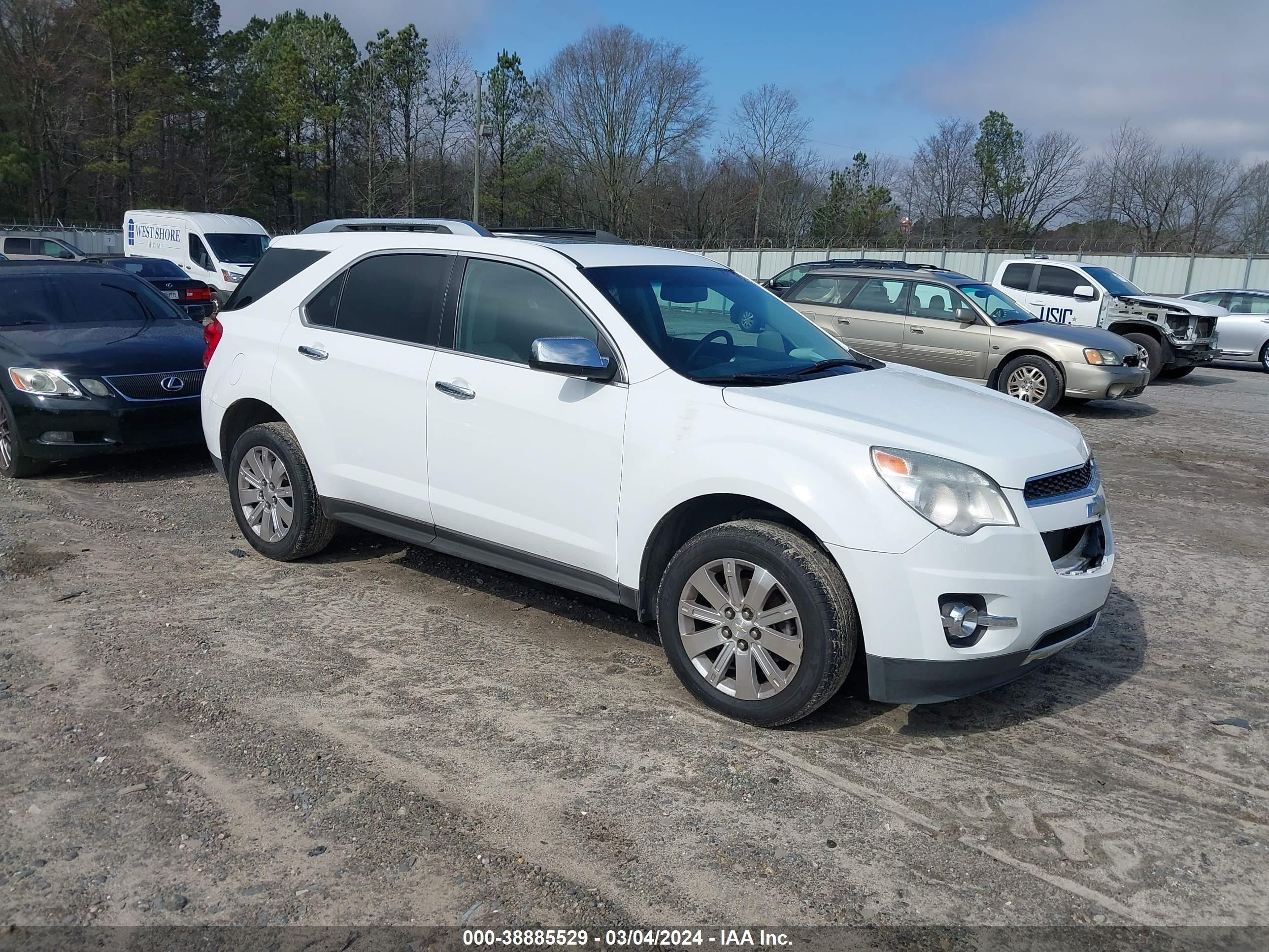 CHEVROLET EQUINOX 2010 2cnflpey7a6261901