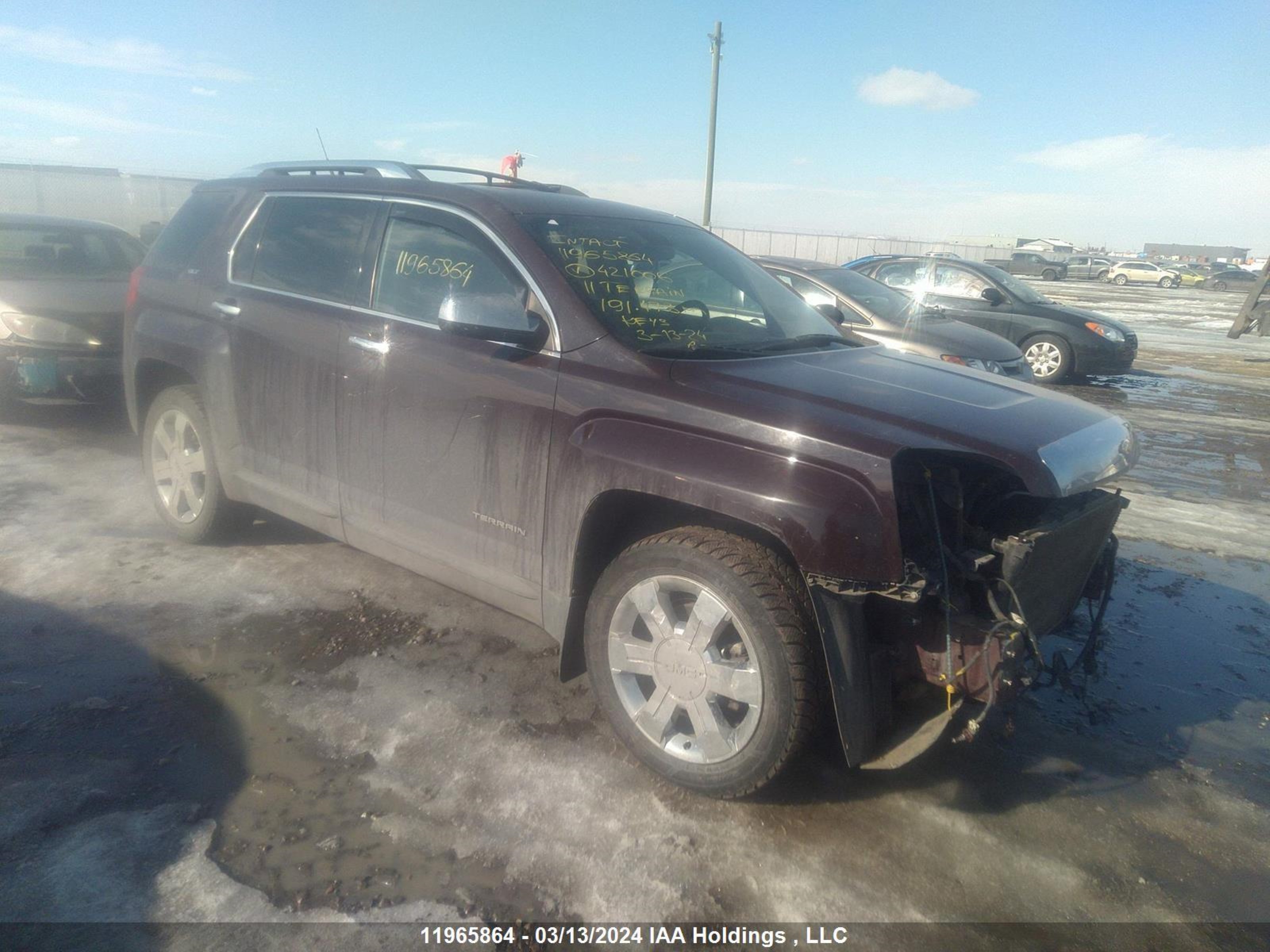 GMC TERRAIN 2011 2ctflxe54b6421006