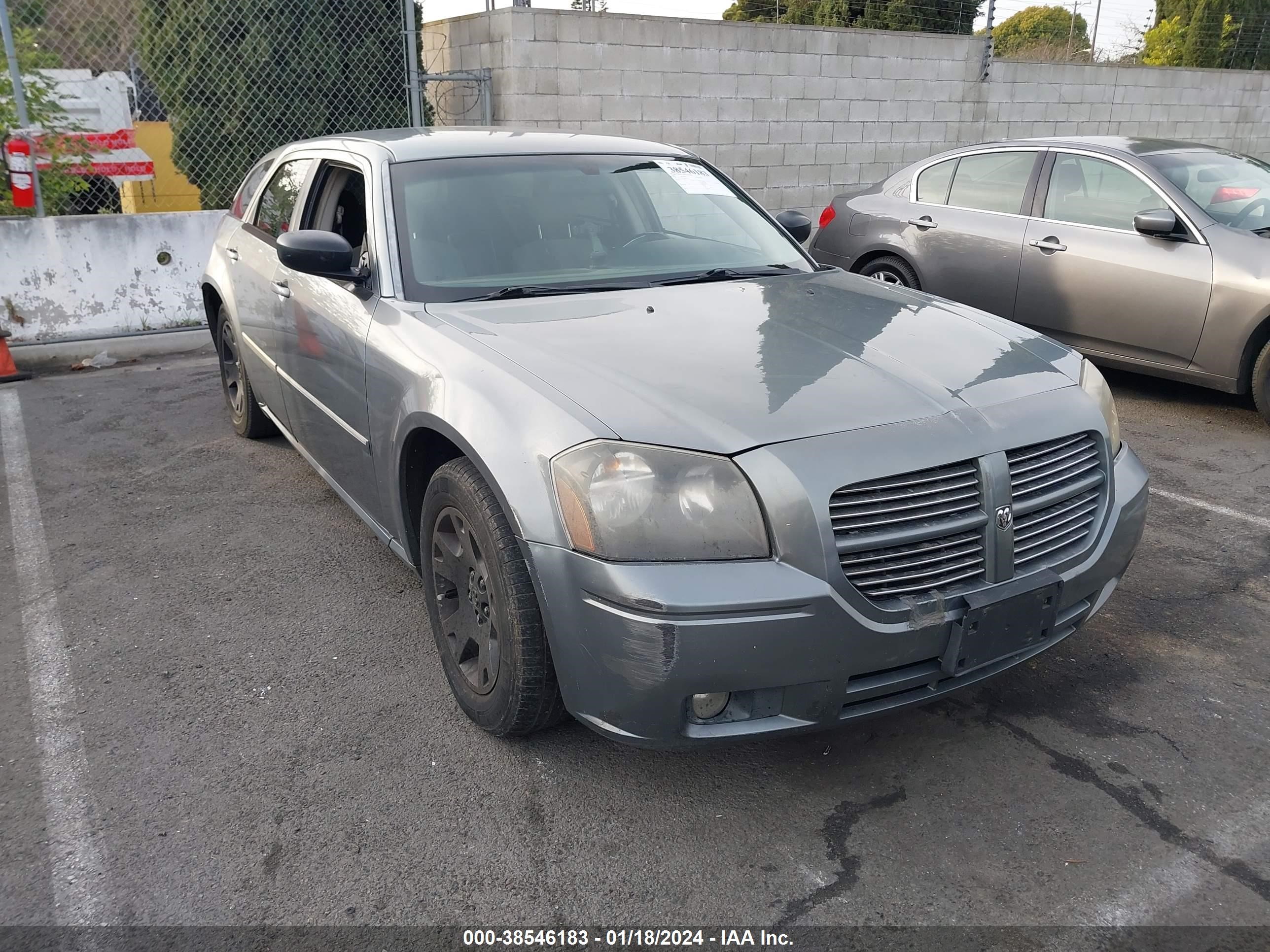 DODGE MAGNUM 2007 2d4fv47v37h622332