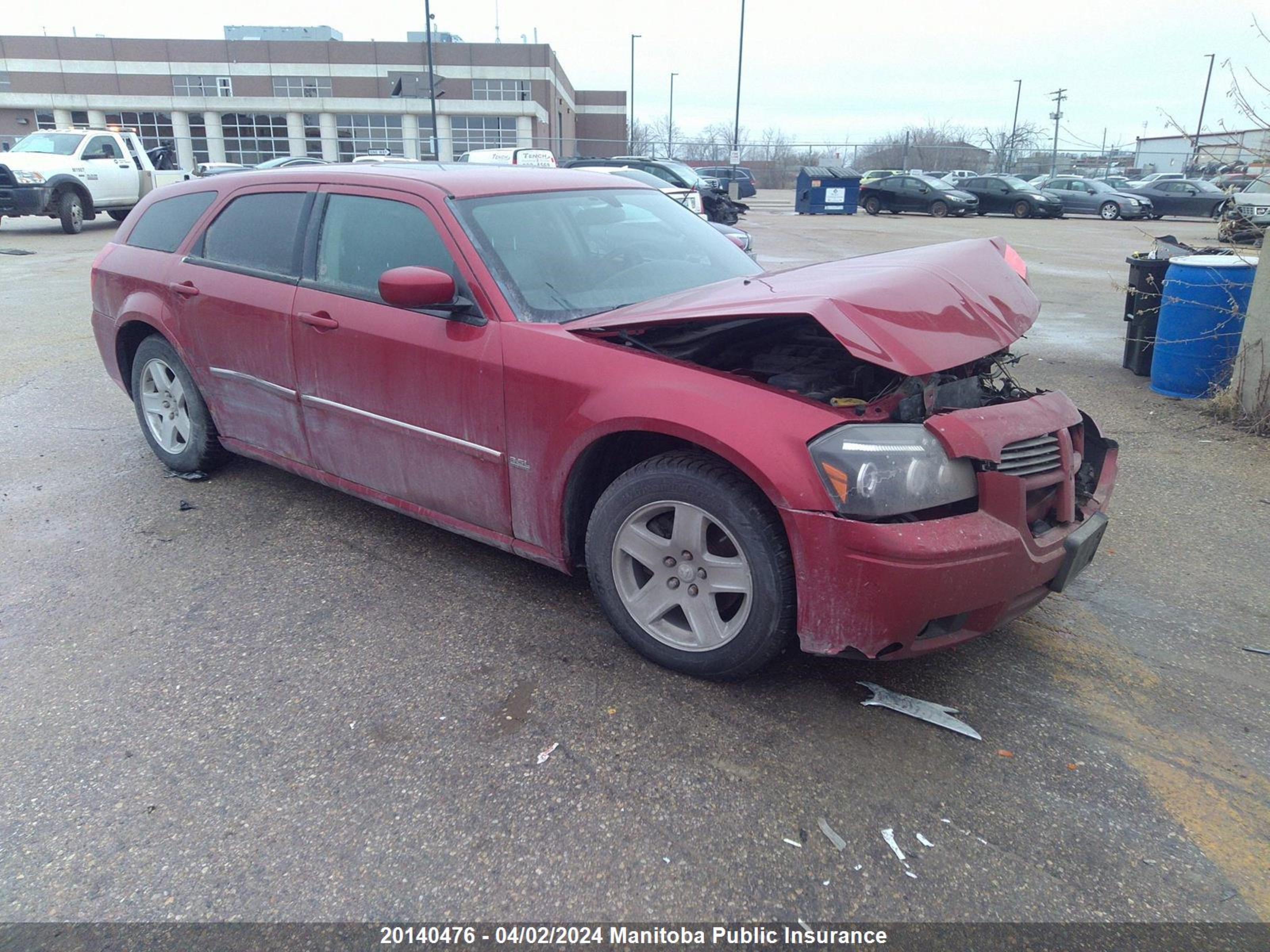 DODGE MAGNUM 2005 2d4fv48vx5h689599