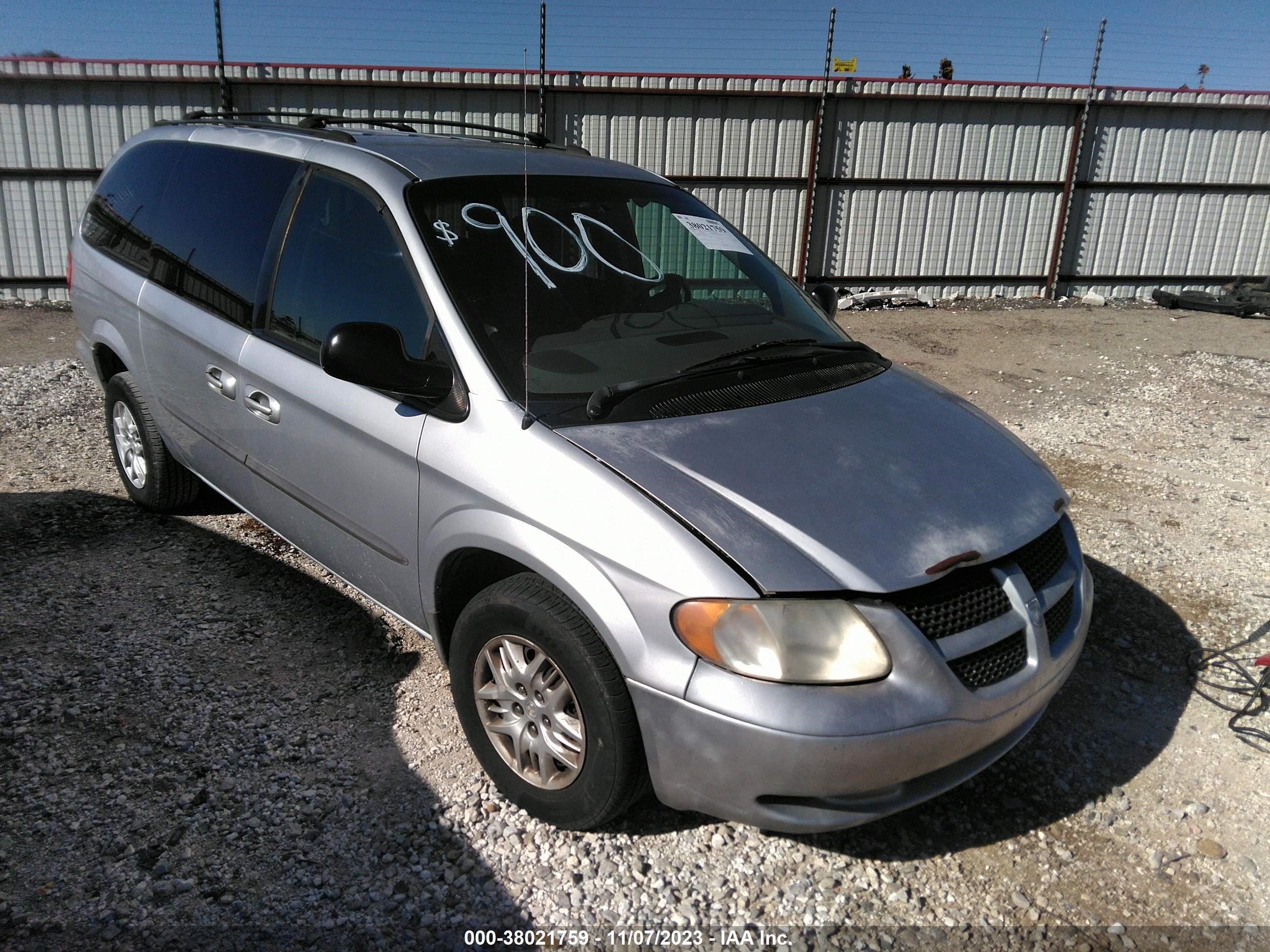 DODGE CARAVAN 2003 2d4gp44303r258442