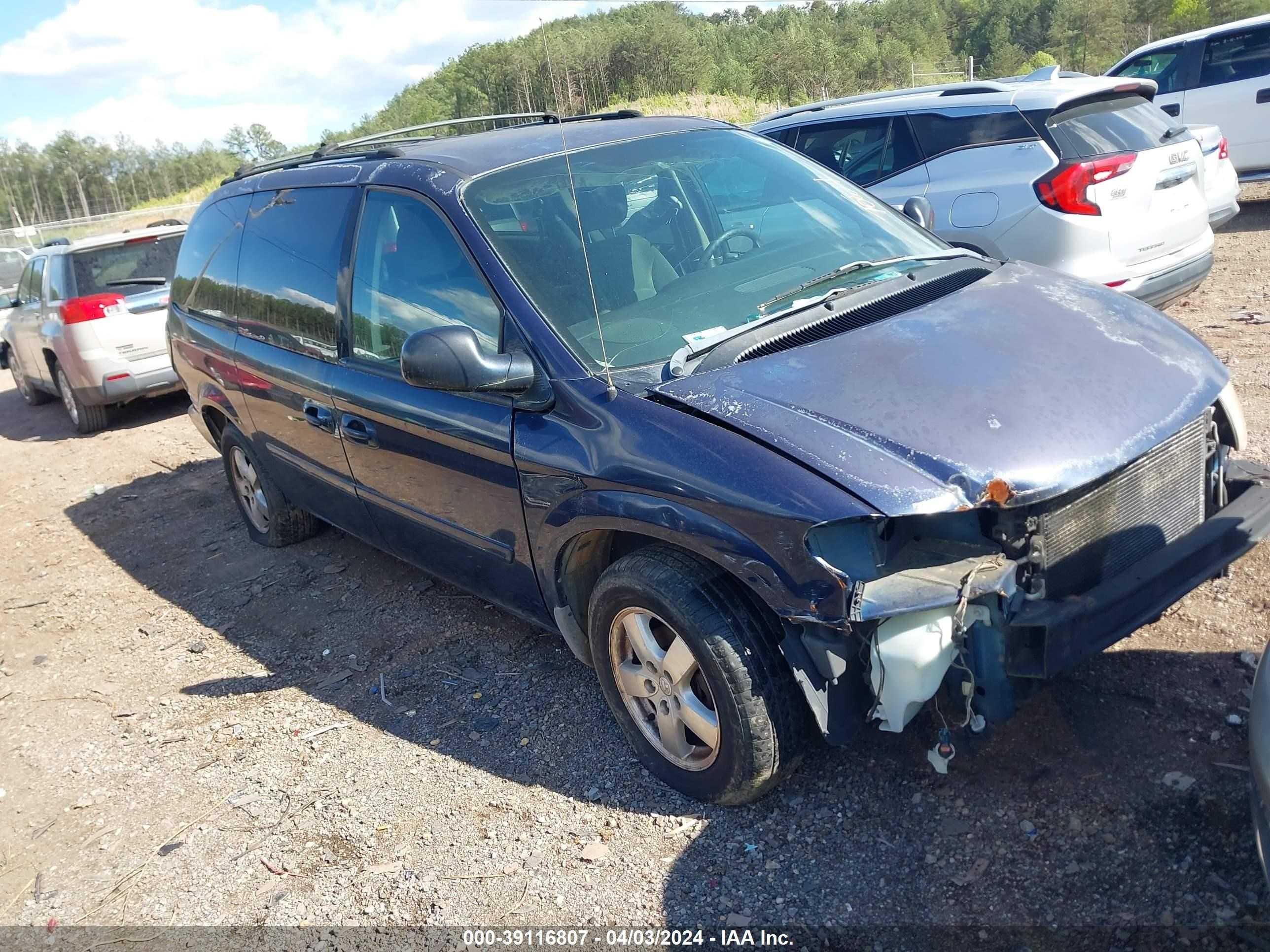 DODGE CARAVAN 2005 2d4gp44l05r374744