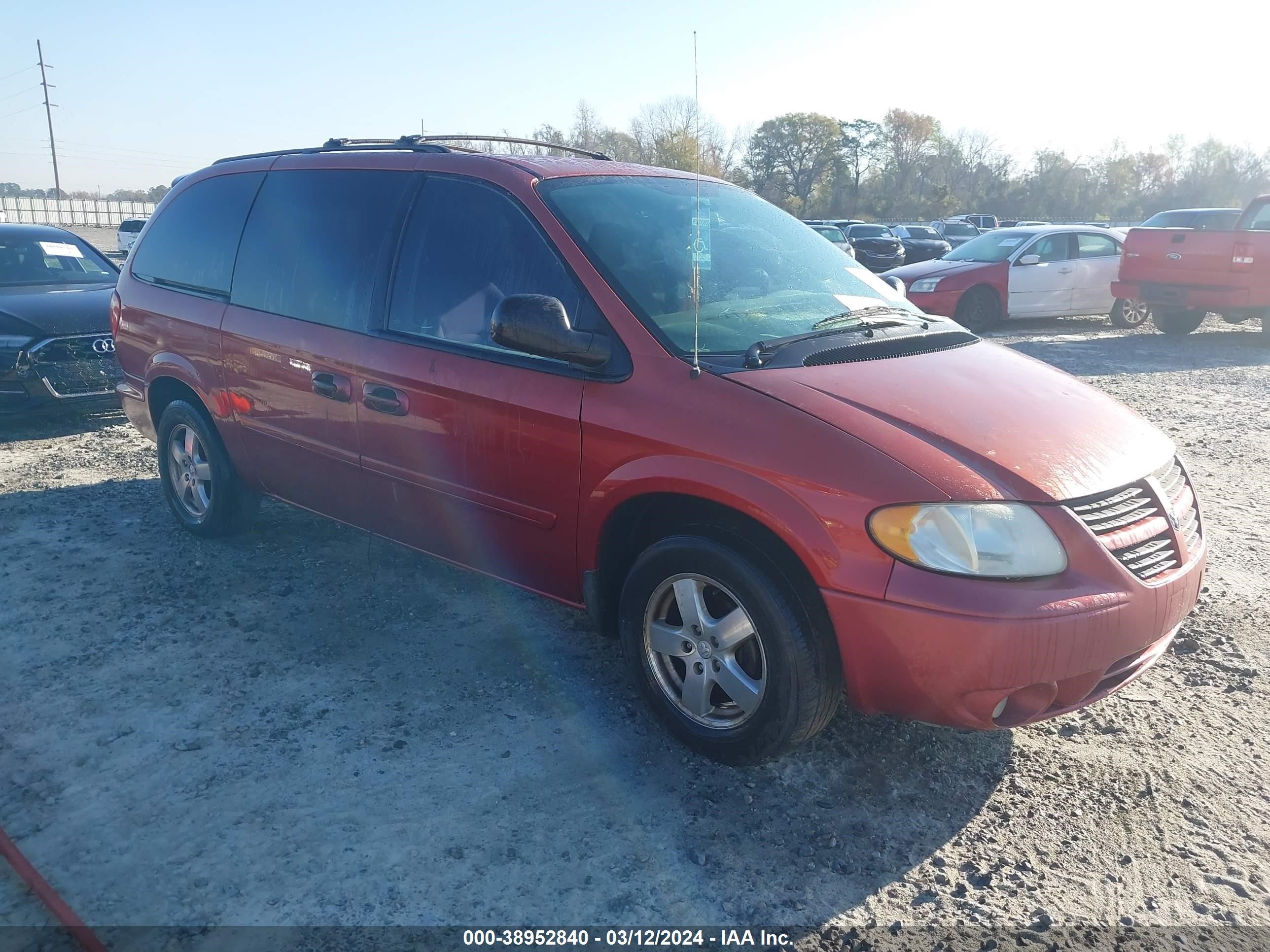 DODGE CARAVAN 2007 2d4gp44l07r101998