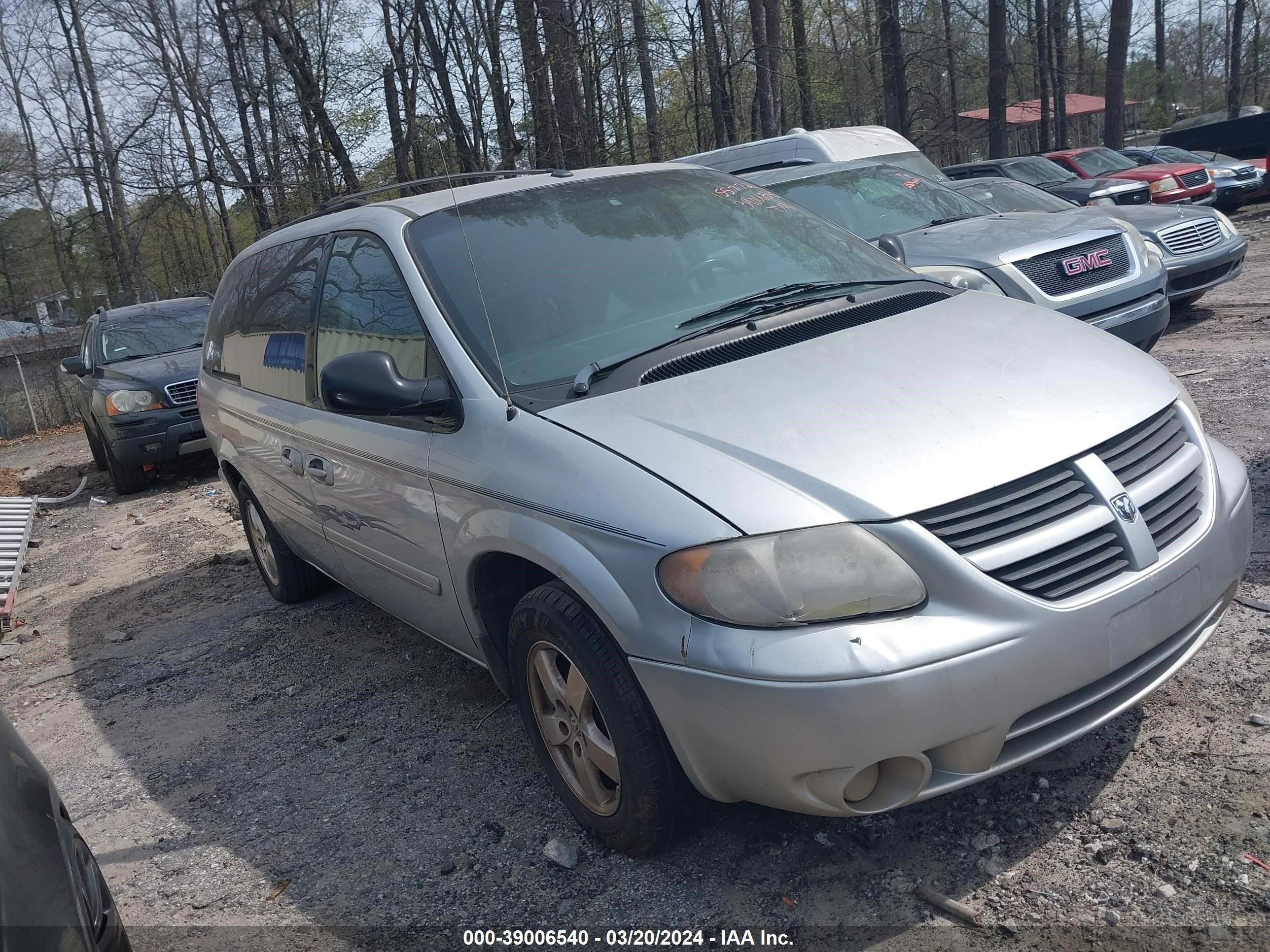 DODGE CARAVAN 2007 2d4gp44l27r155772