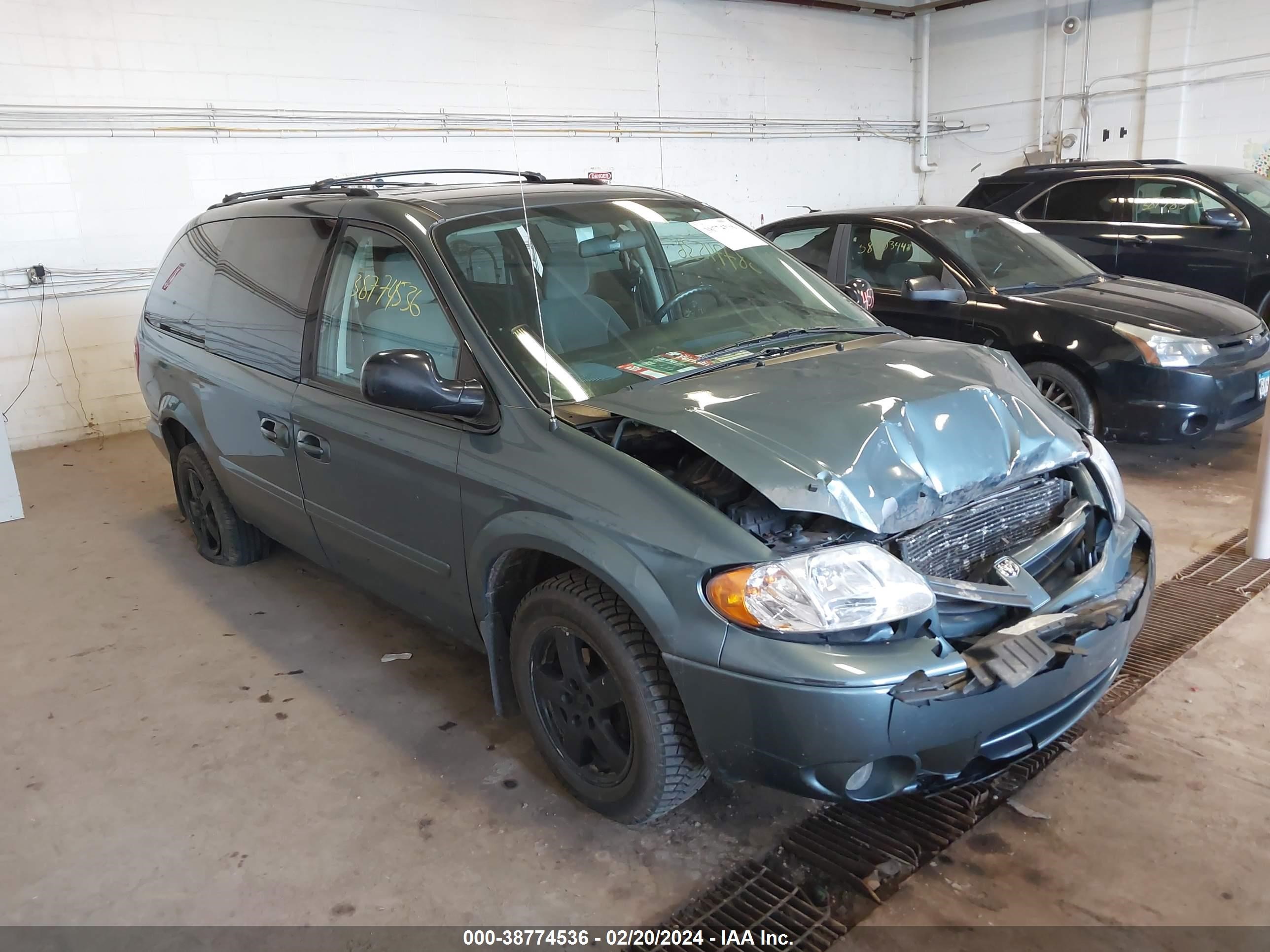 DODGE CARAVAN 2007 2d4gp44l27r218711