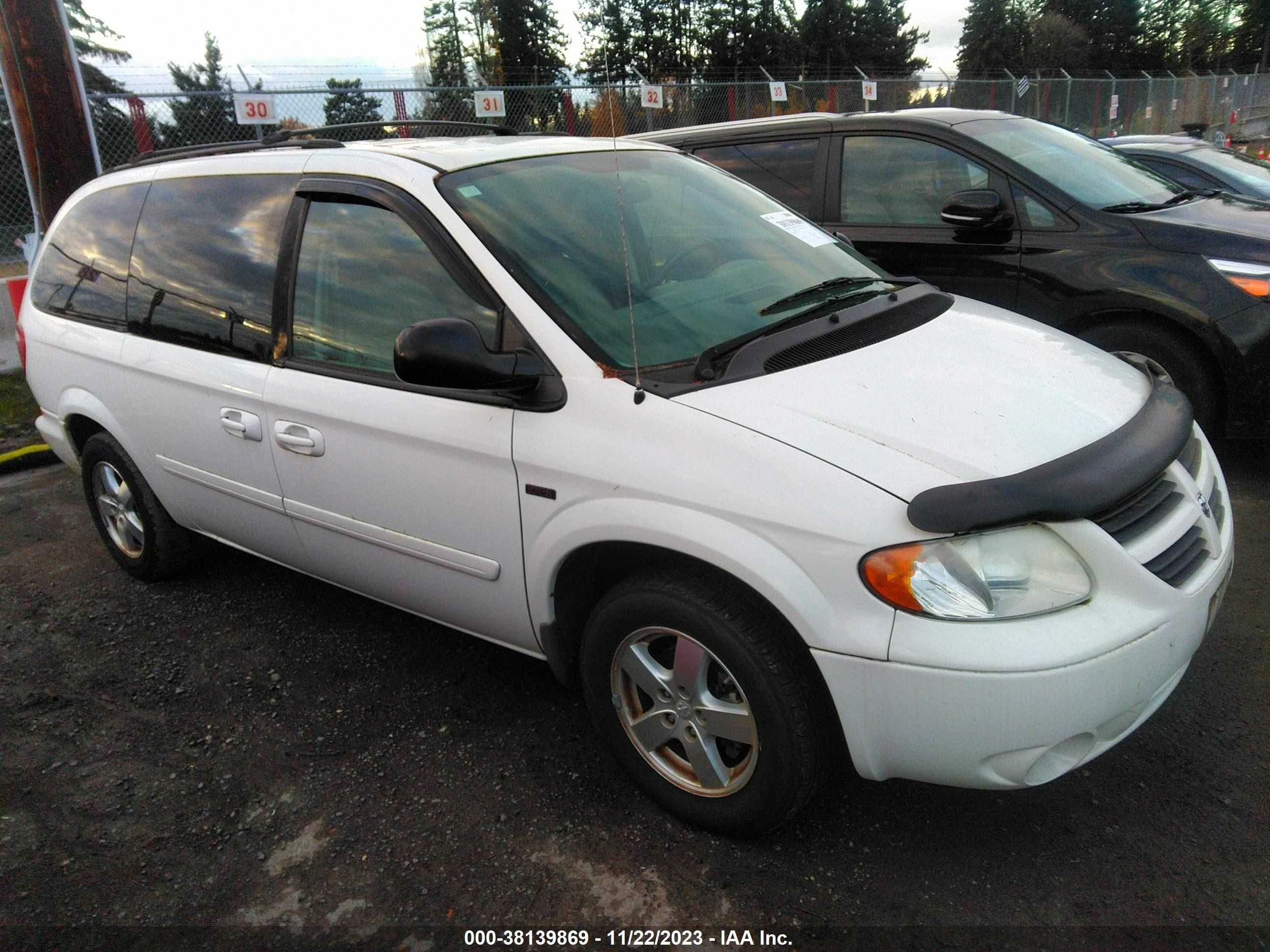 DODGE CARAVAN 2007 2d4gp44l27r270291