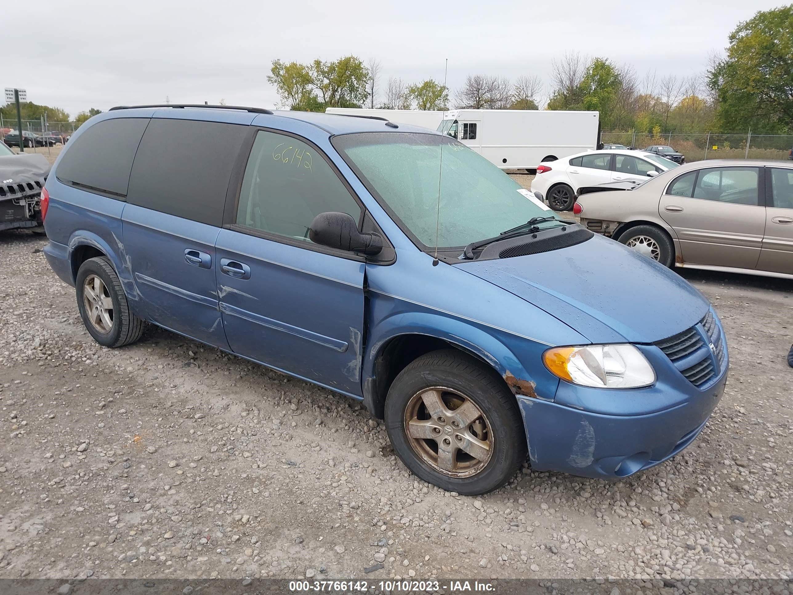 DODGE CARAVAN 2007 2d4gp44l27r305279