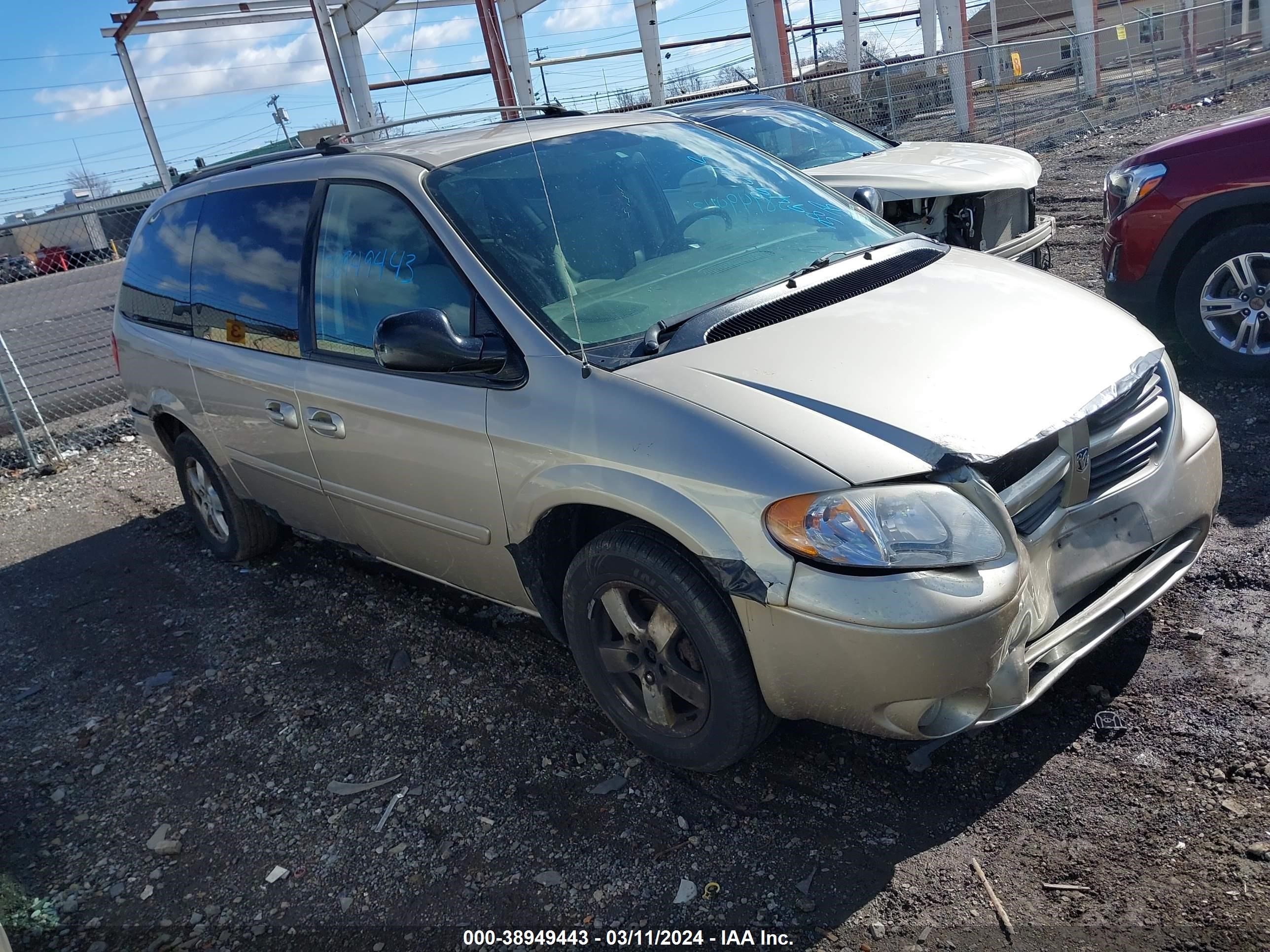 DODGE CARAVAN 2007 2d4gp44l27r314595