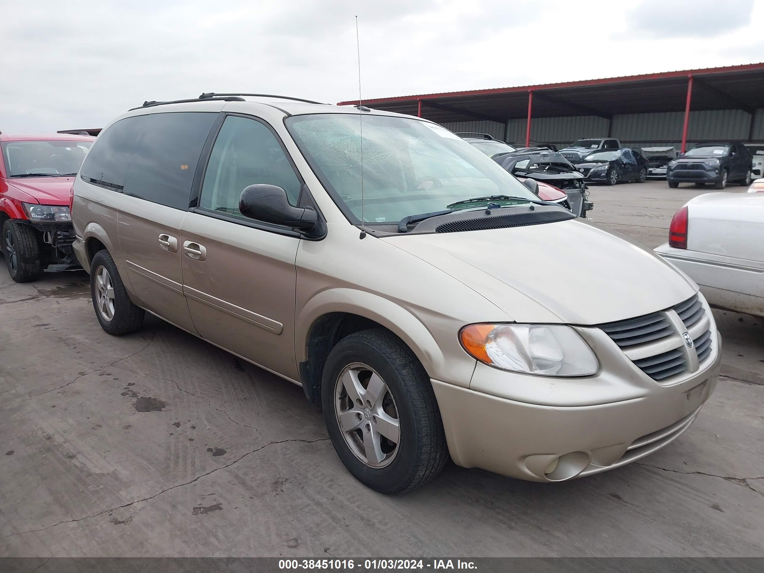 DODGE CARAVAN 2007 2d4gp44l37r296463