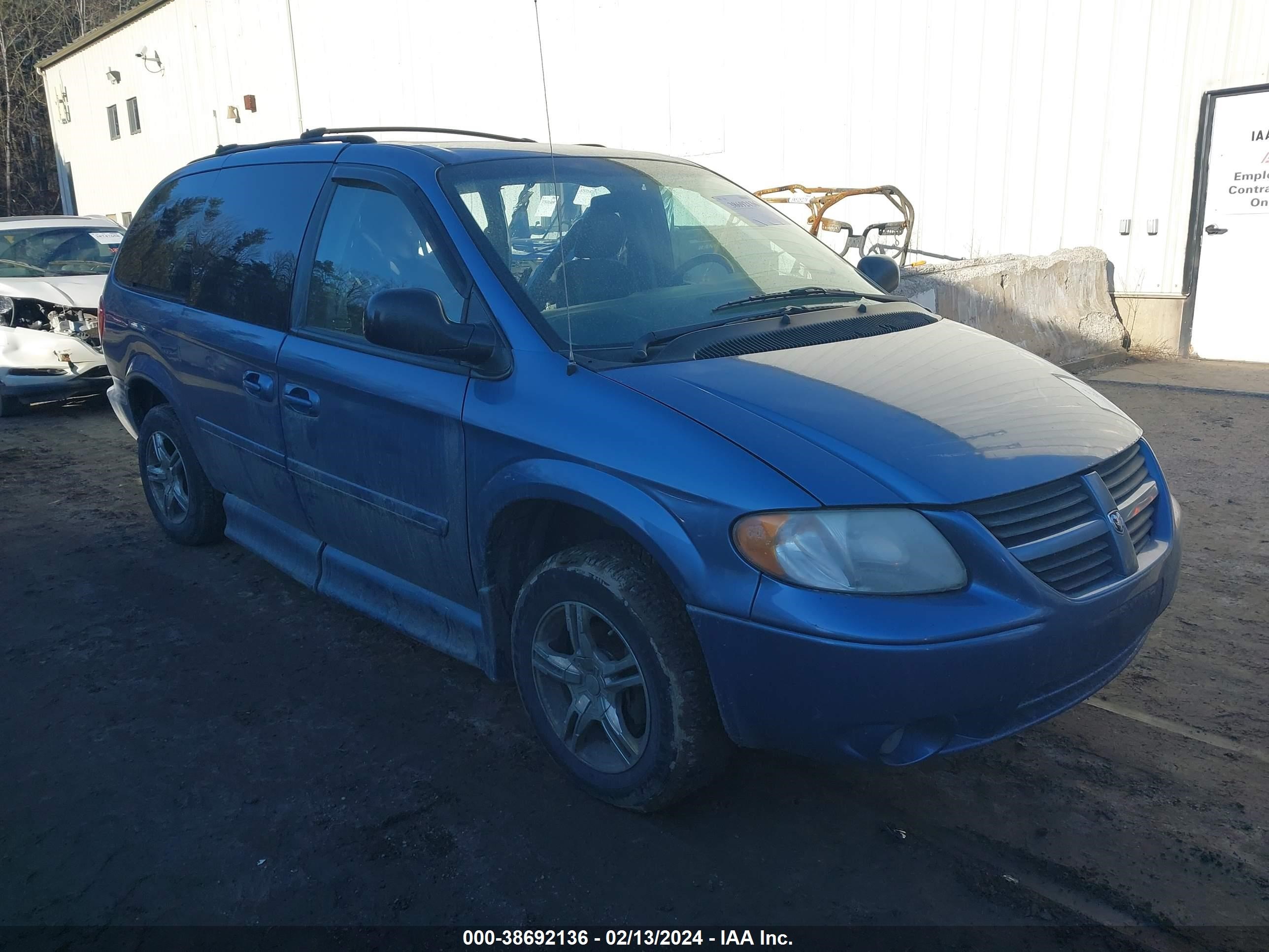 DODGE CARAVAN 2007 2d4gp44l37r314217