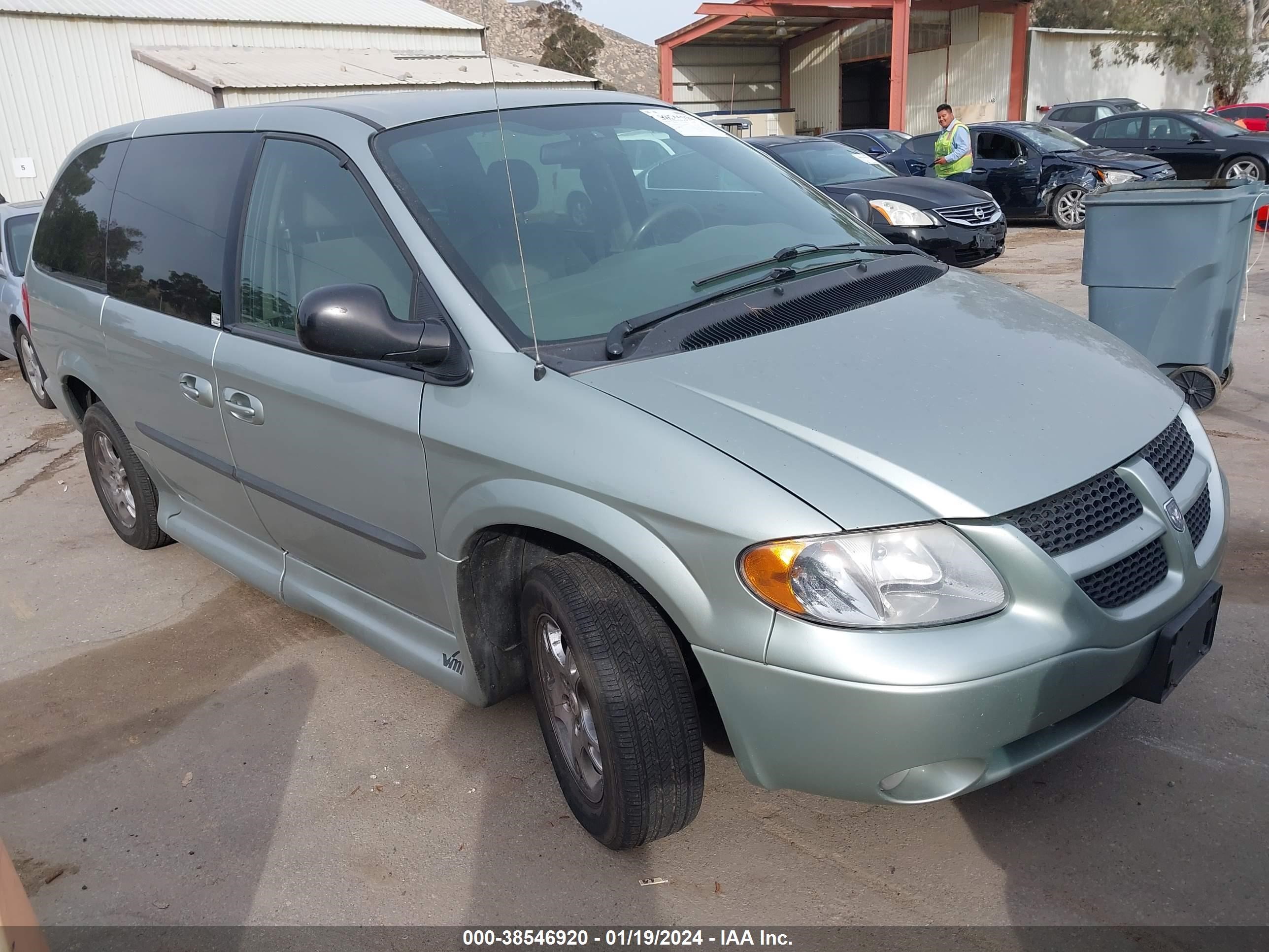 DODGE CARAVAN 2003 2d4gp44l43r269914