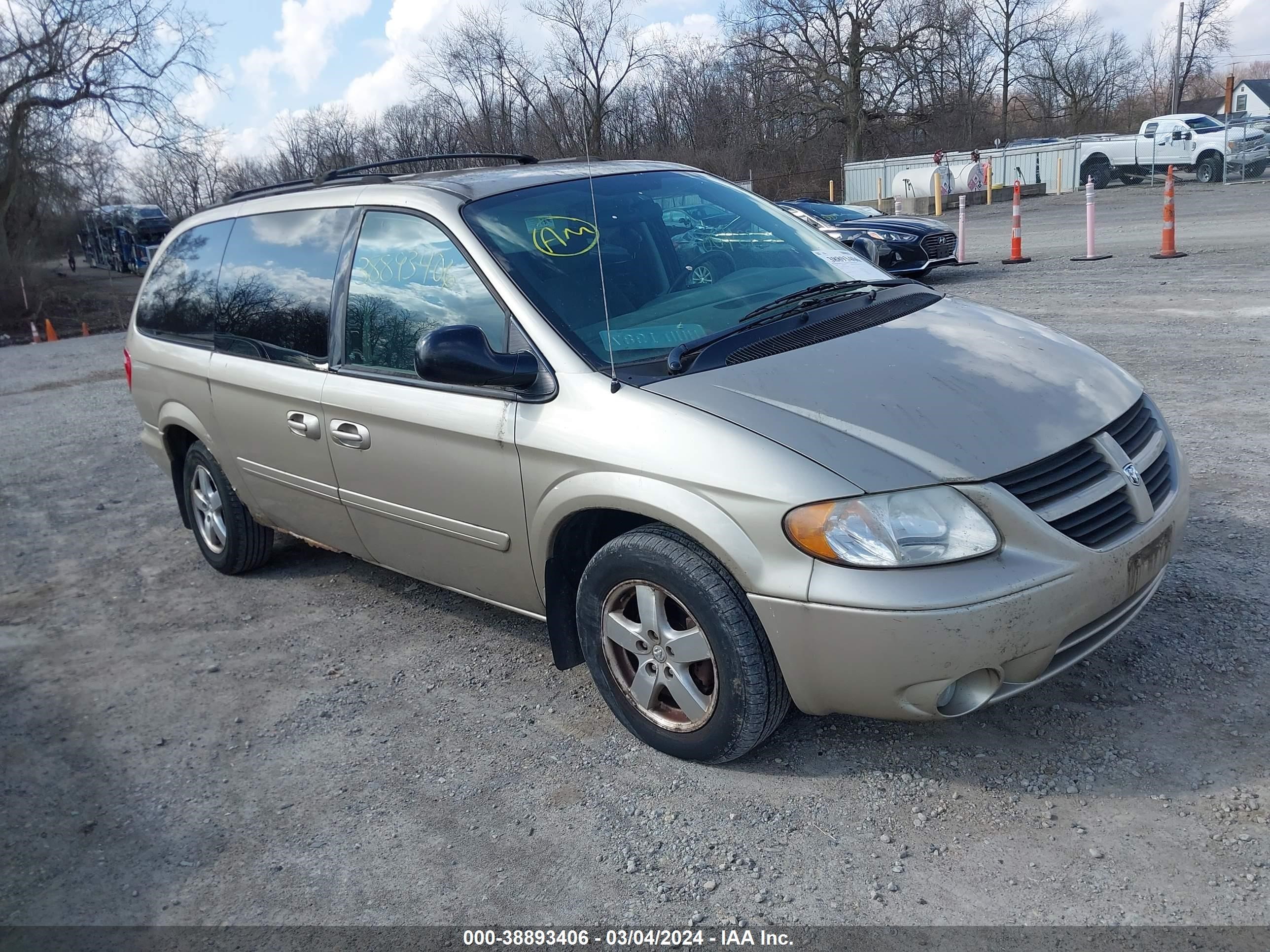 DODGE CARAVAN 2007 2d4gp44l47r102040