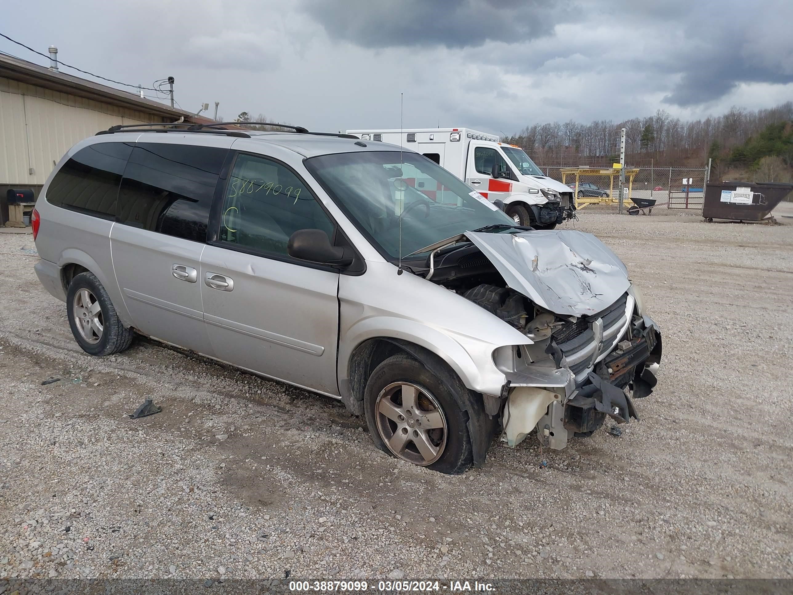 DODGE CARAVAN 2007 2d4gp44l47r217995