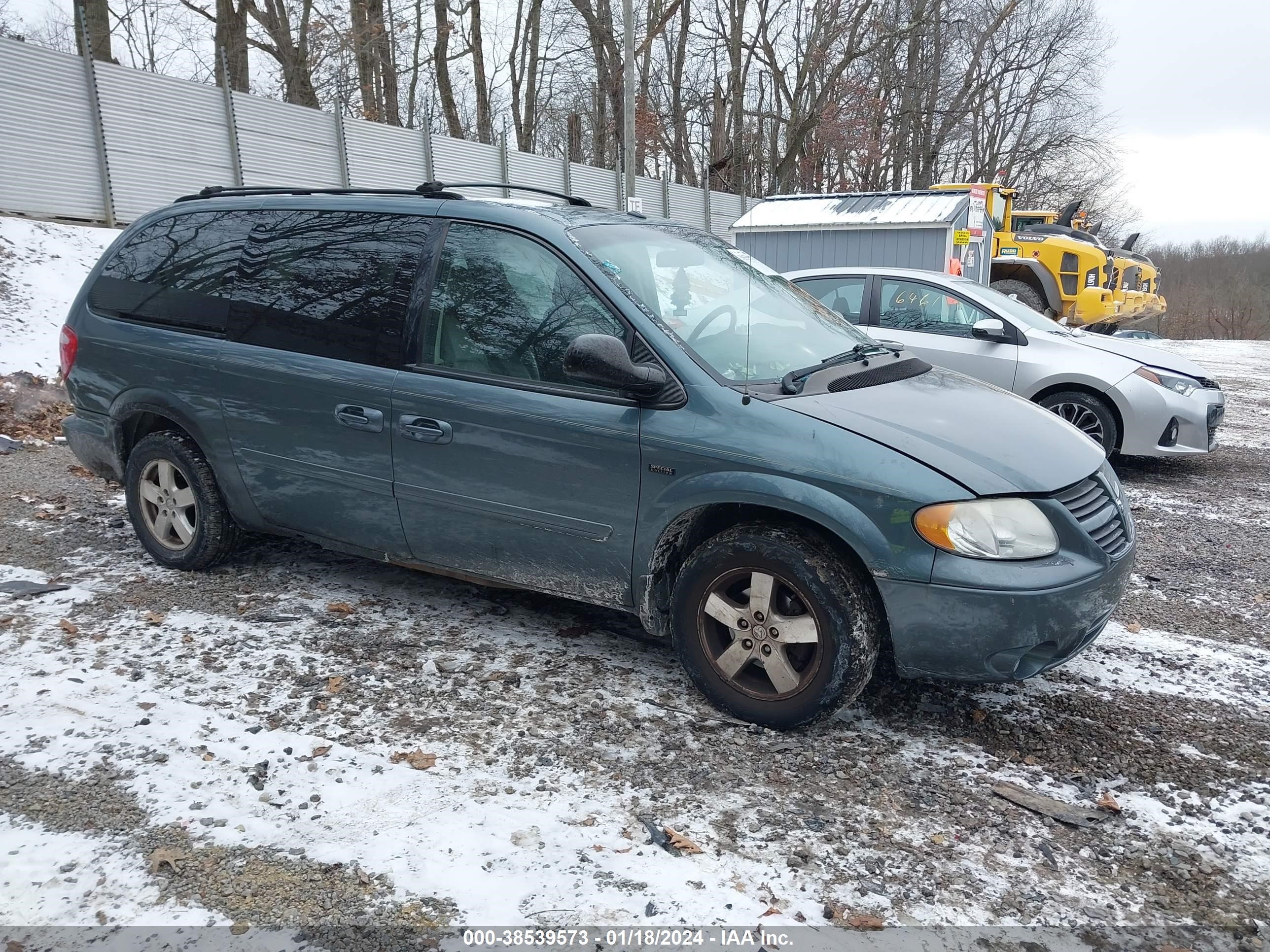 DODGE CARAVAN 2007 2d4gp44l47r243688