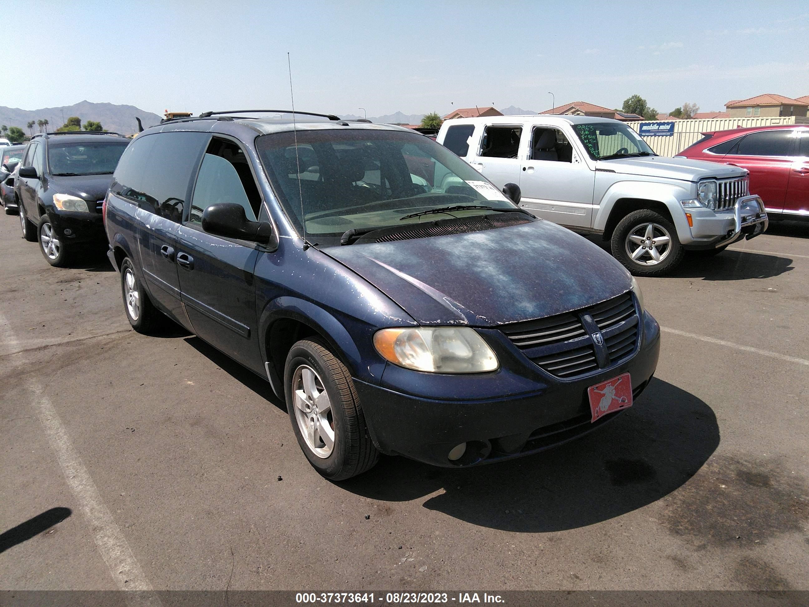 DODGE CARAVAN 2006 2d4gp44l56r857342