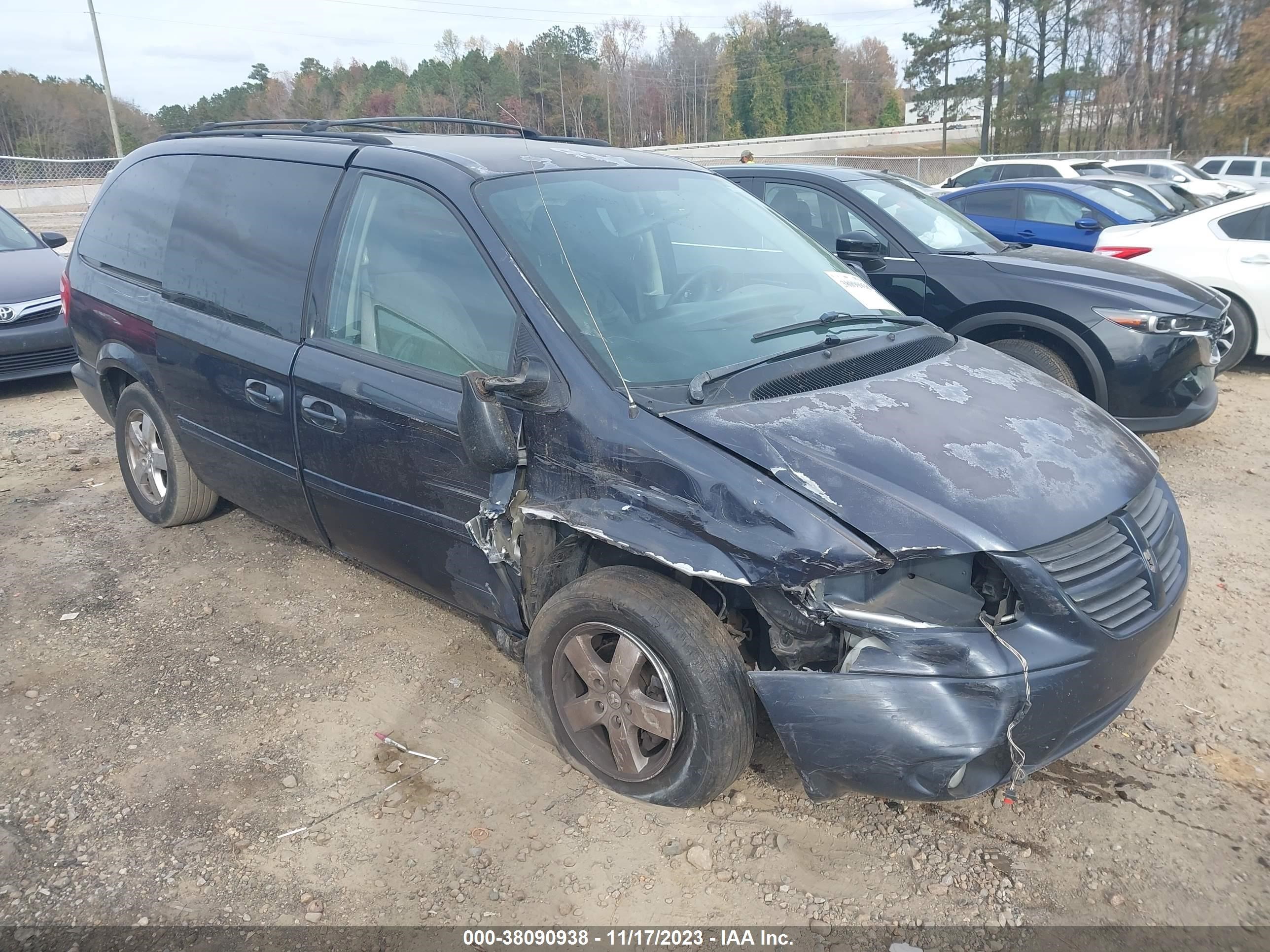 DODGE CARAVAN 2007 2d4gp44l57r141347