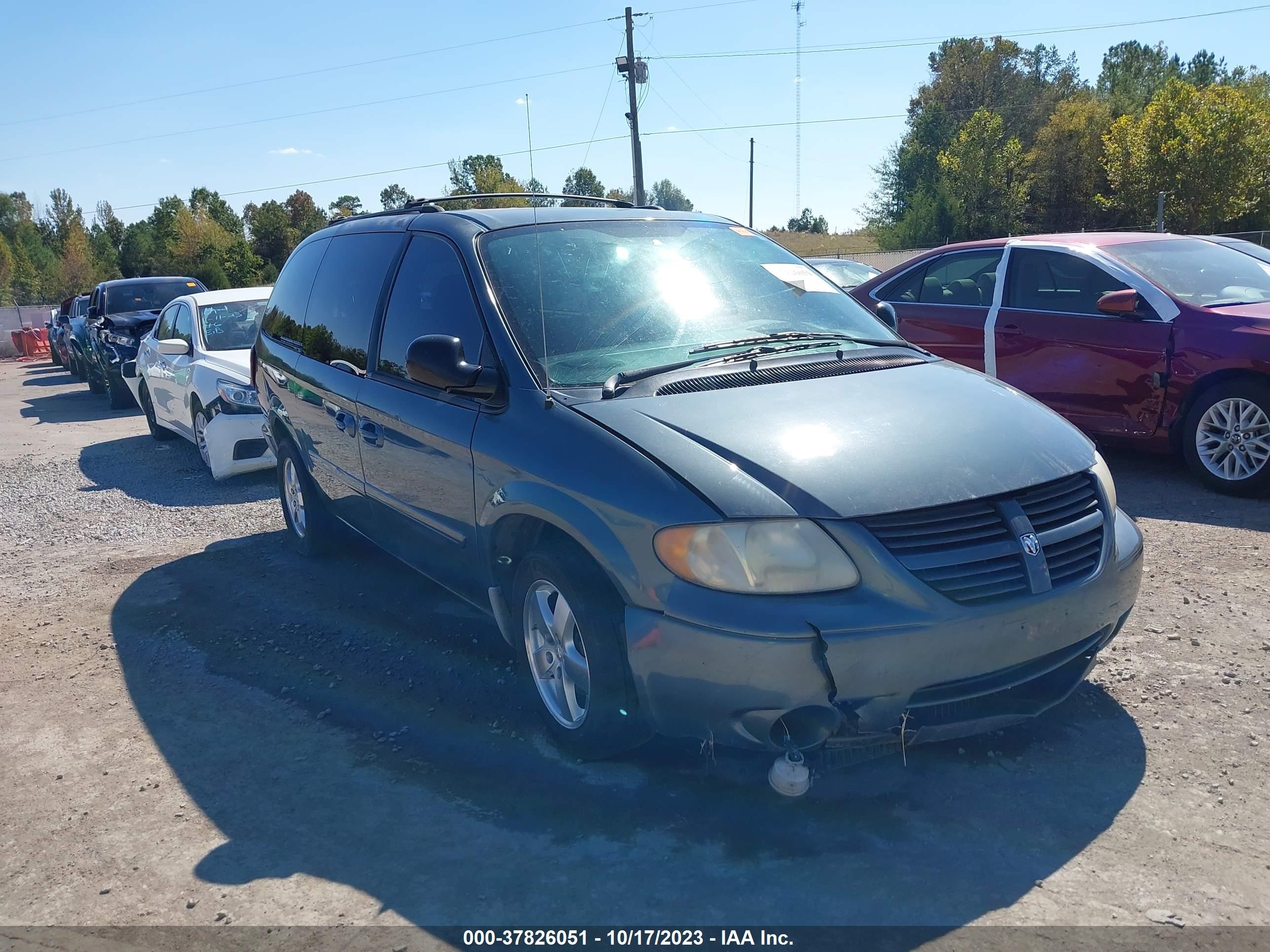 DODGE CARAVAN 2007 2d4gp44l57r159122