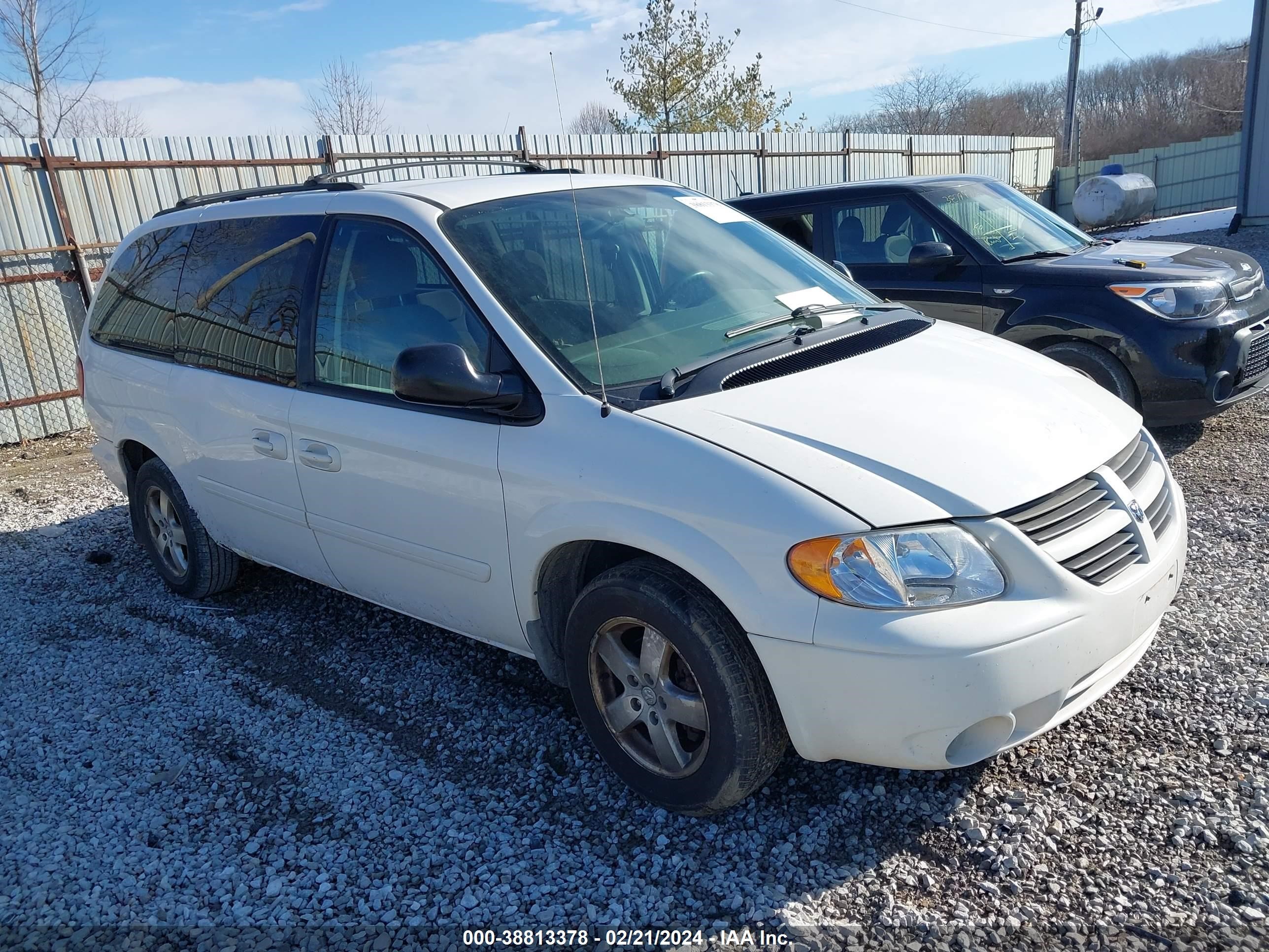 DODGE CARAVAN 2007 2d4gp44l67r110771