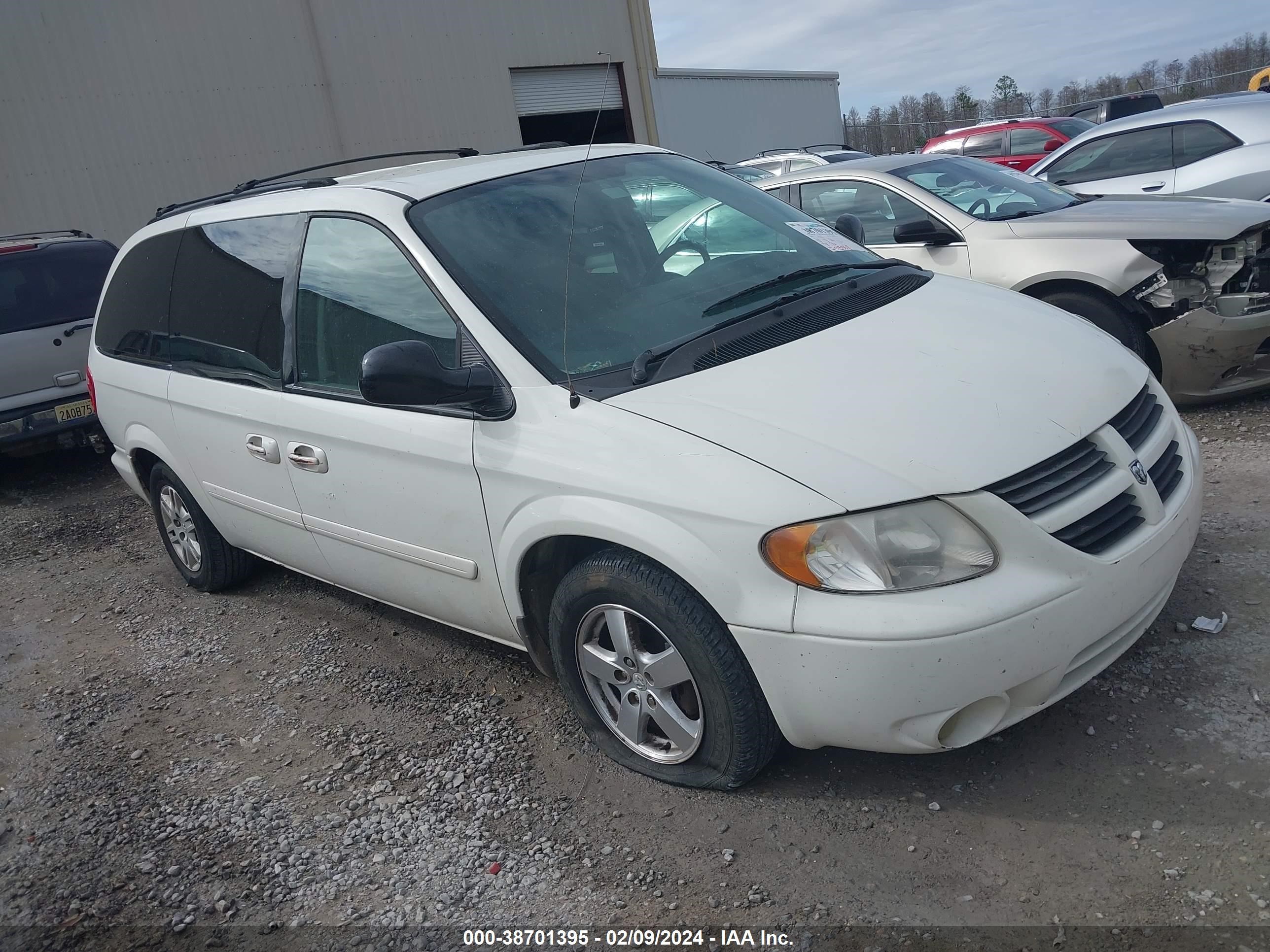 DODGE CARAVAN 2007 2d4gp44l67r242221