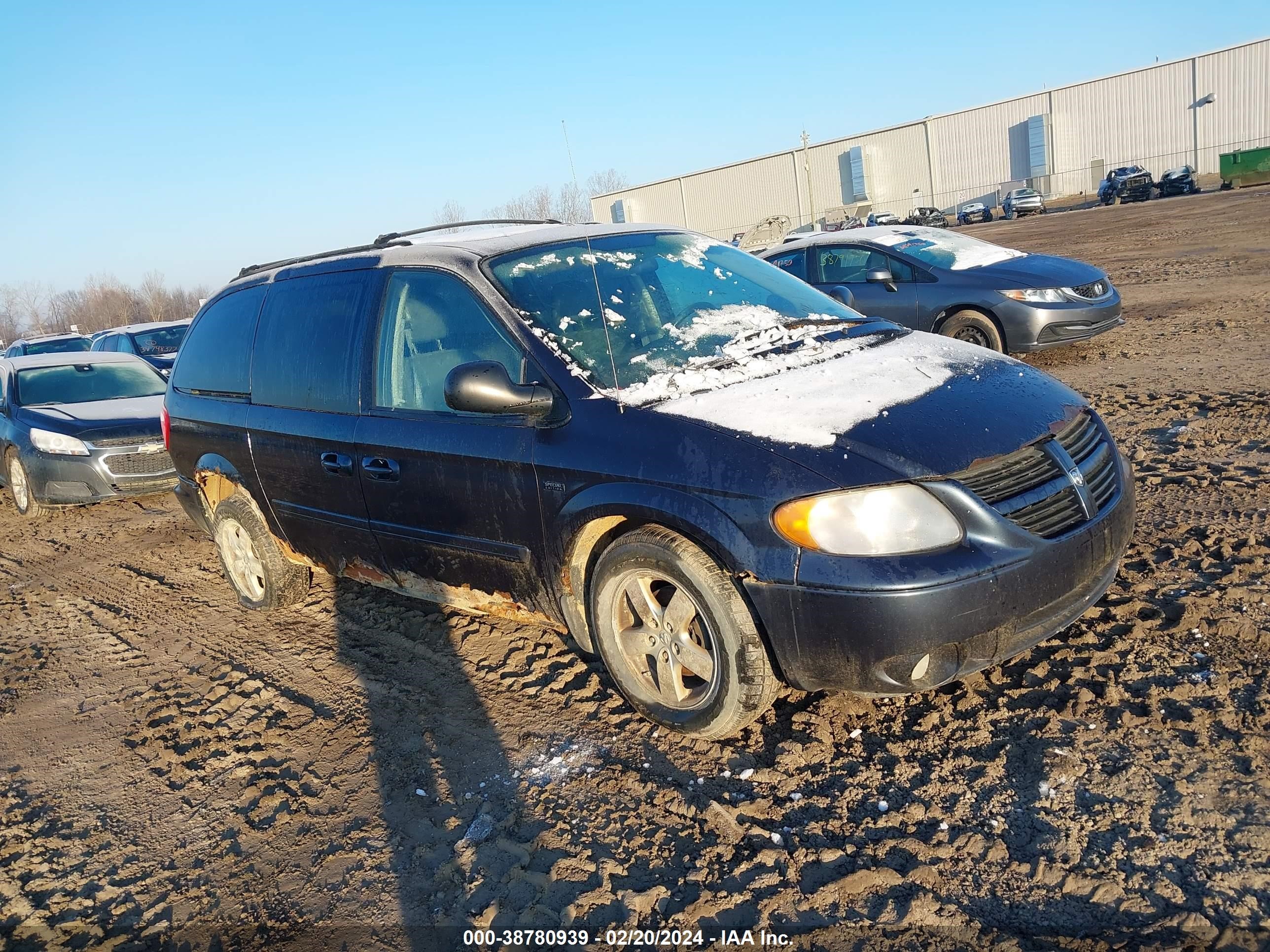 DODGE CARAVAN 2007 2d4gp44l67r270584