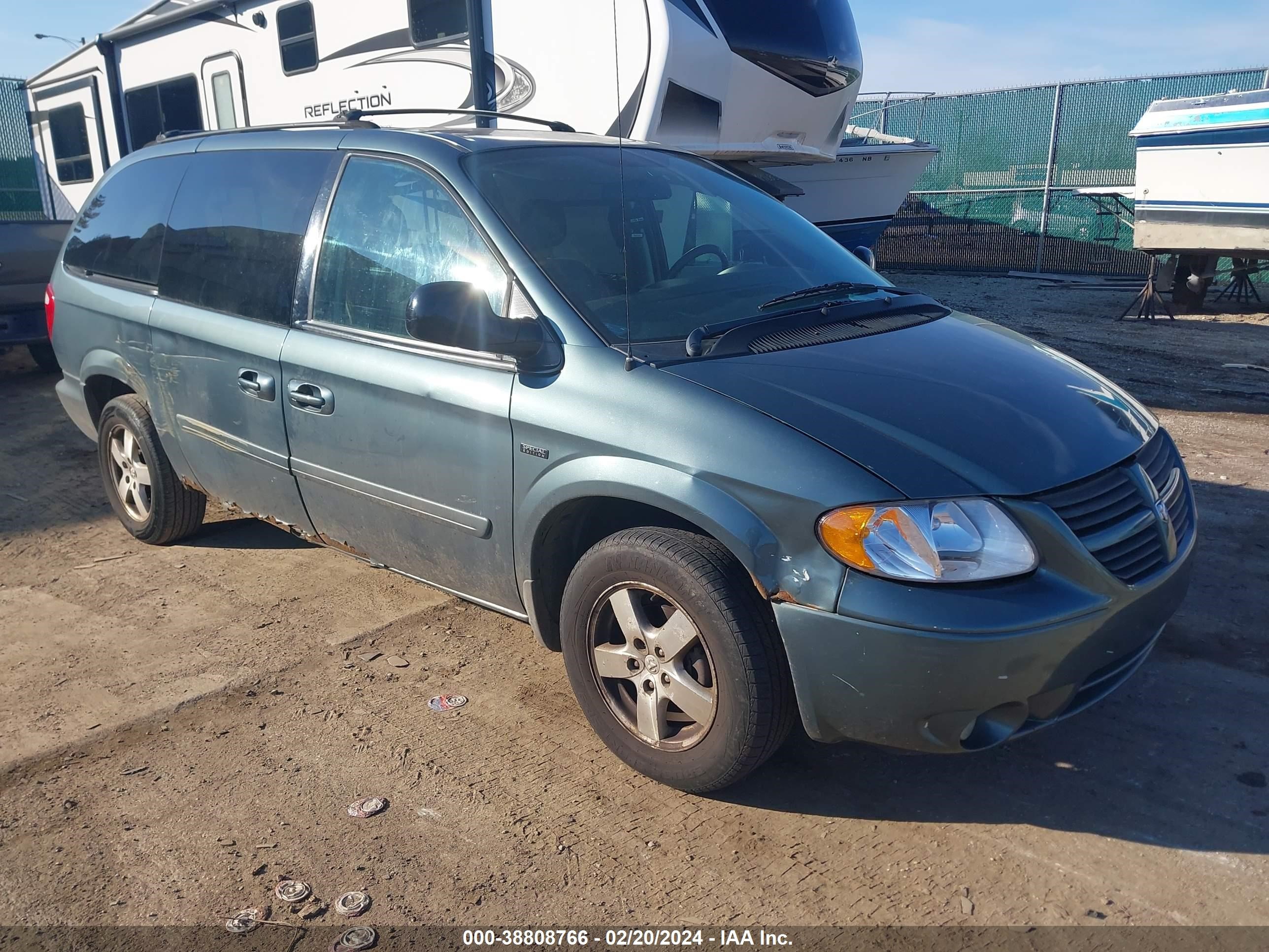 DODGE CARAVAN 2007 2d4gp44l67r280905