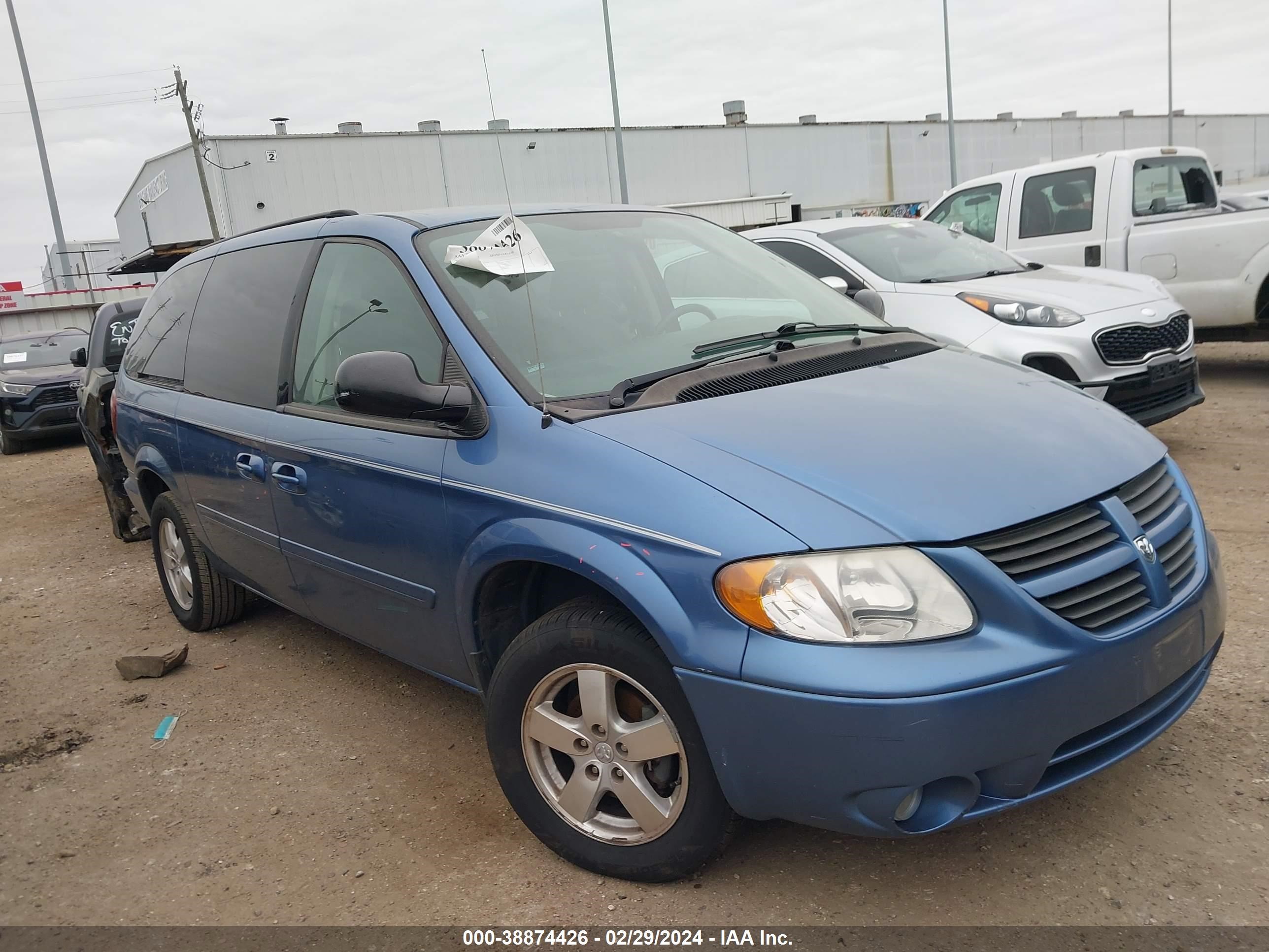 DODGE CARAVAN 2007 2d4gp44l67r360611