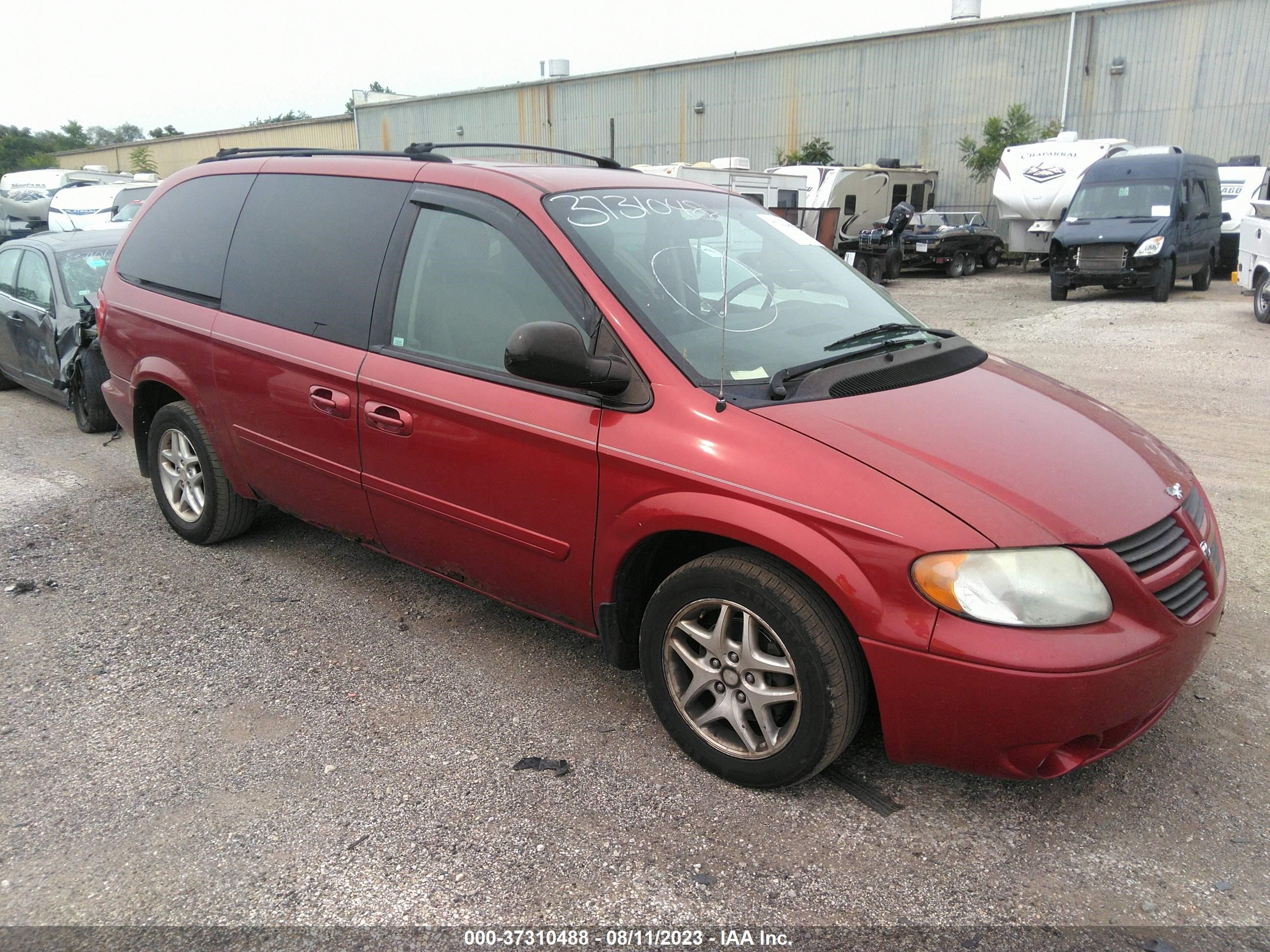 DODGE CARAVAN 2007 2d4gp44l77r132357