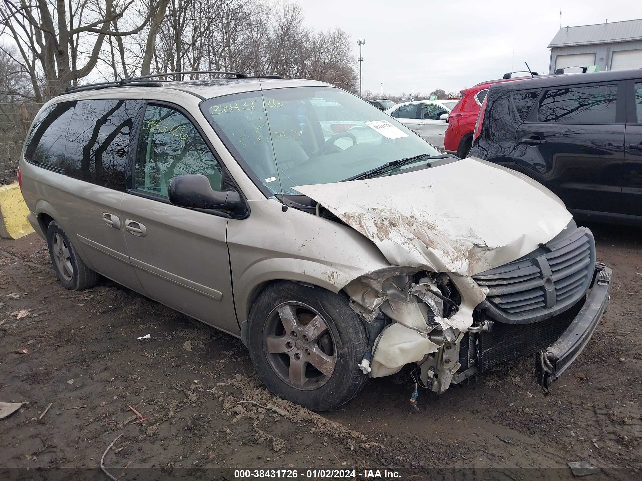 DODGE CARAVAN 2007 2d4gp44l87r123375