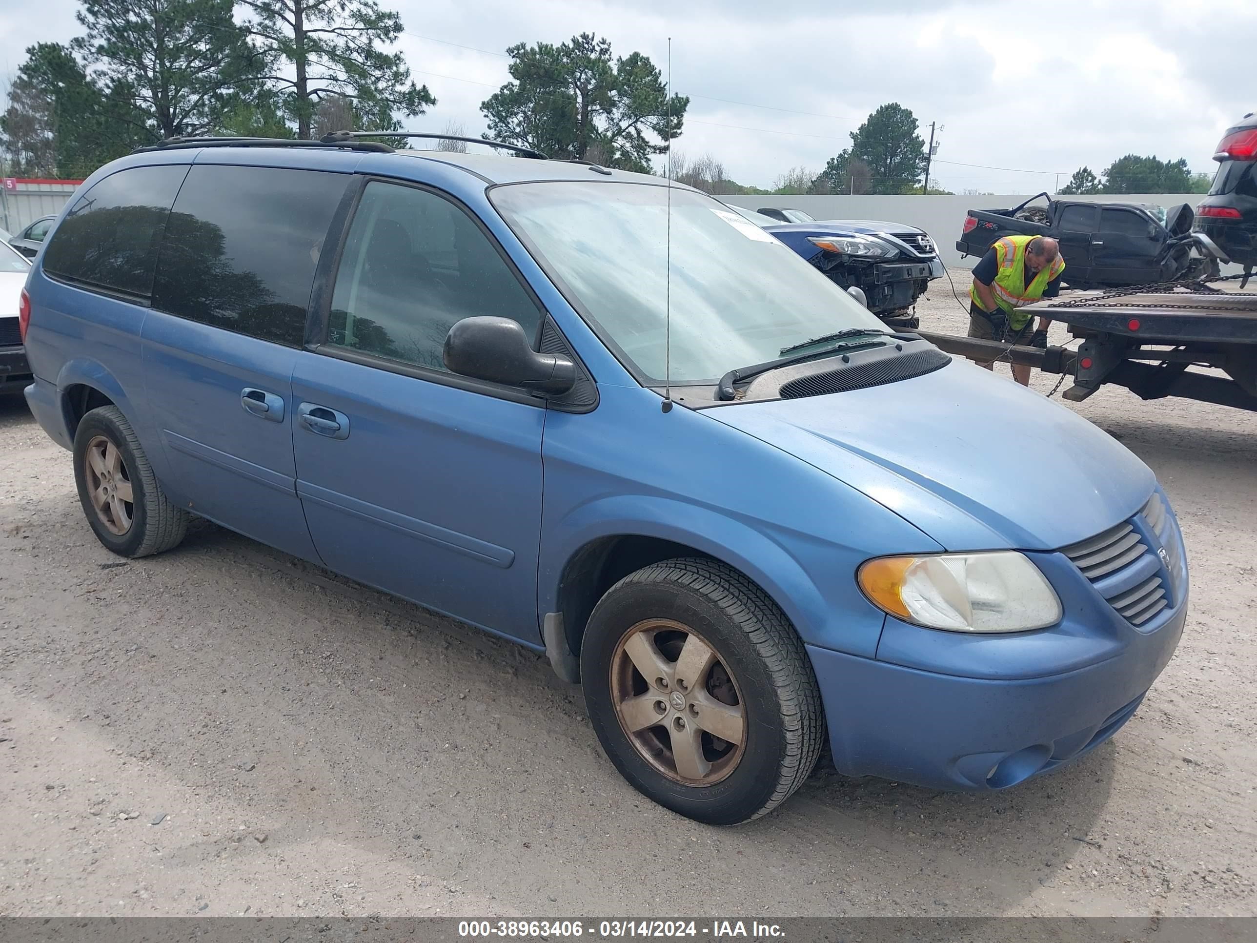 DODGE CARAVAN 2007 2d4gp44l87r186119