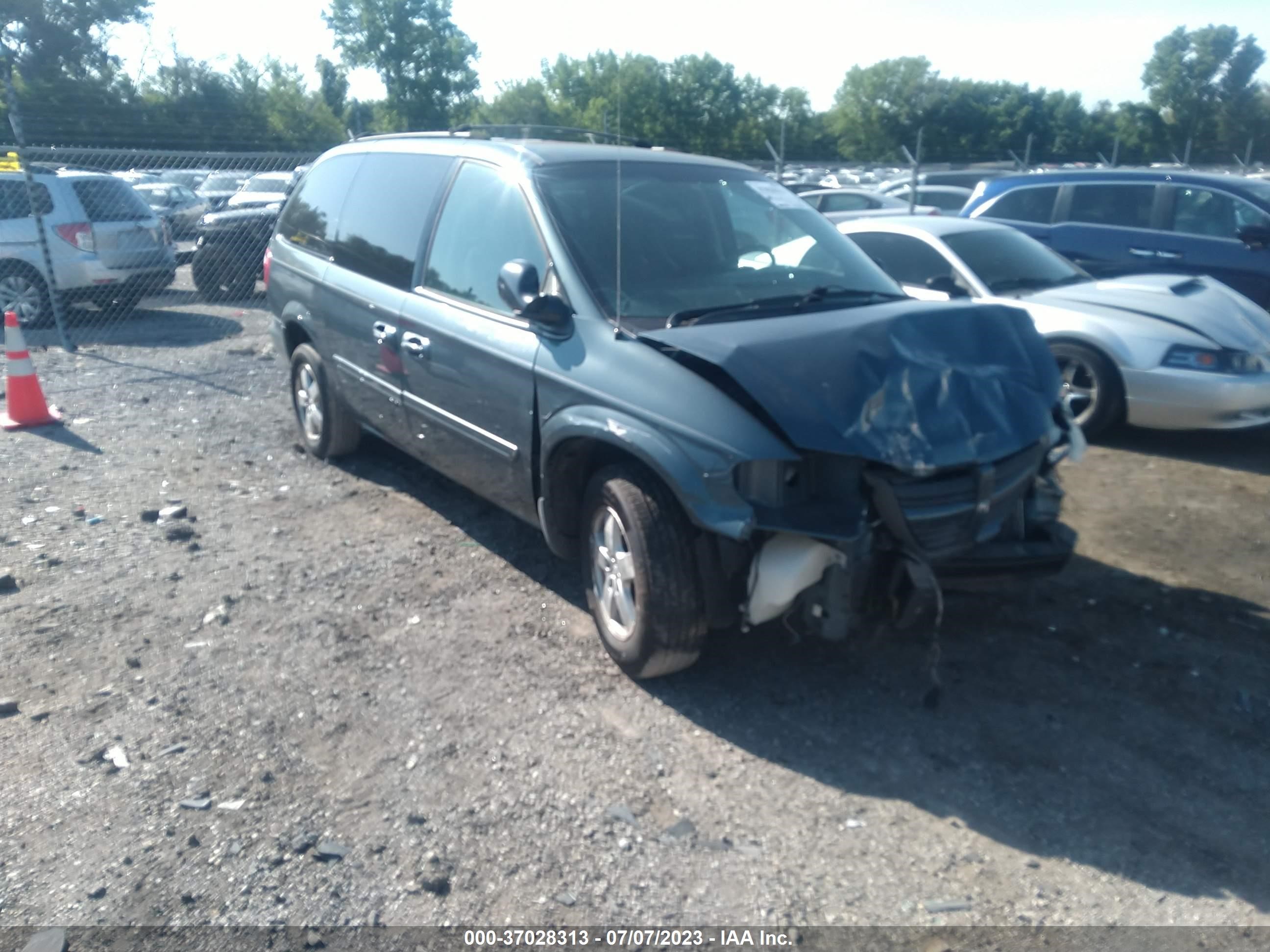 DODGE CARAVAN 2007 2d4gp44l87r257156