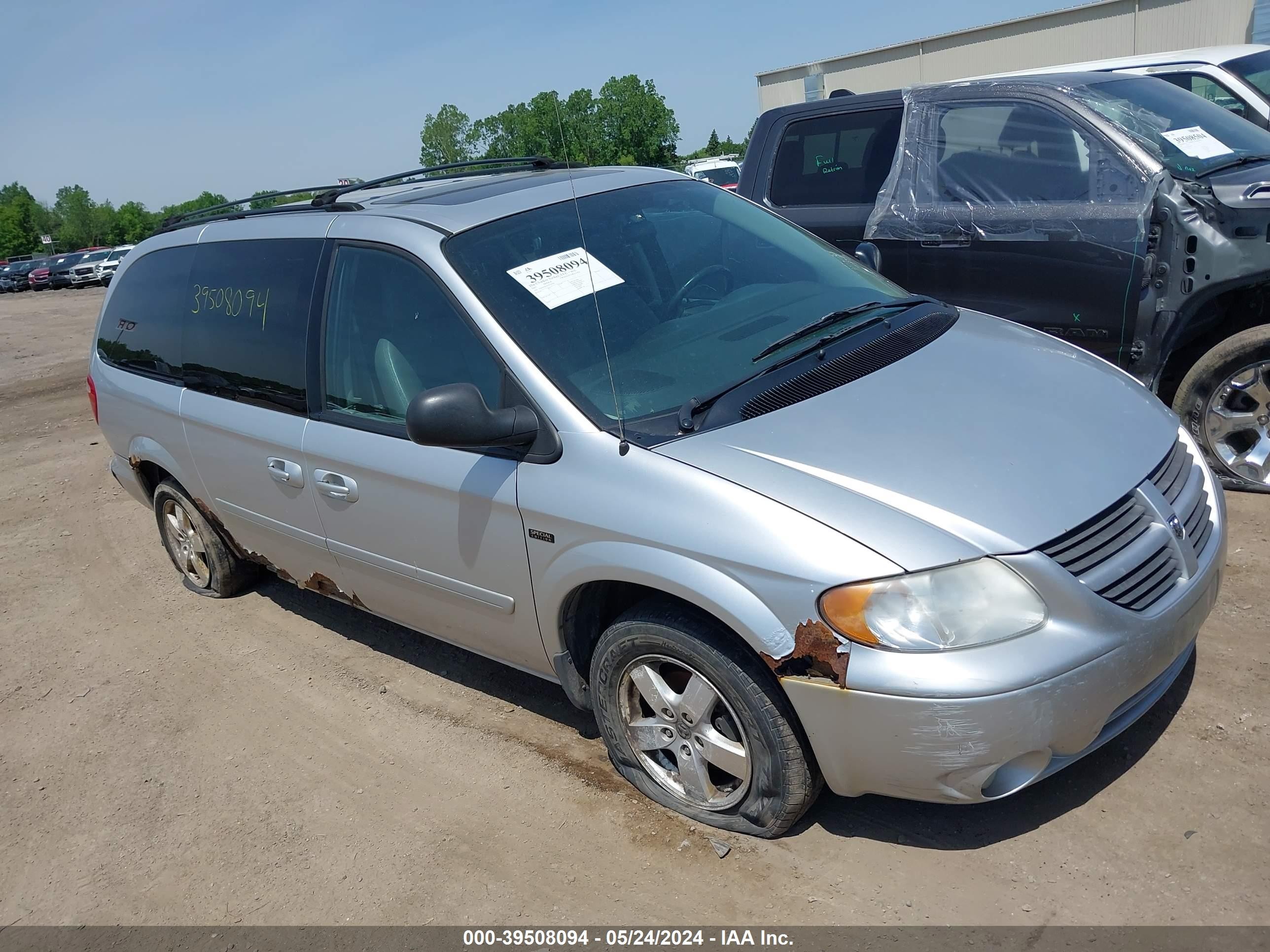 DODGE CARAVAN 2007 2d4gp44l87r270781