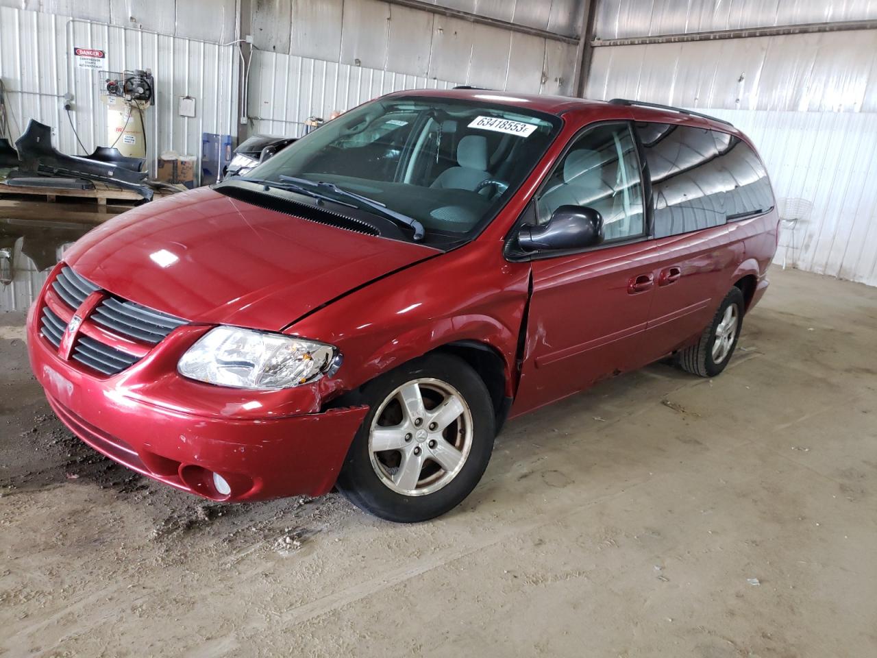 DODGE CARAVAN 2007 2d4gp44l87r360304