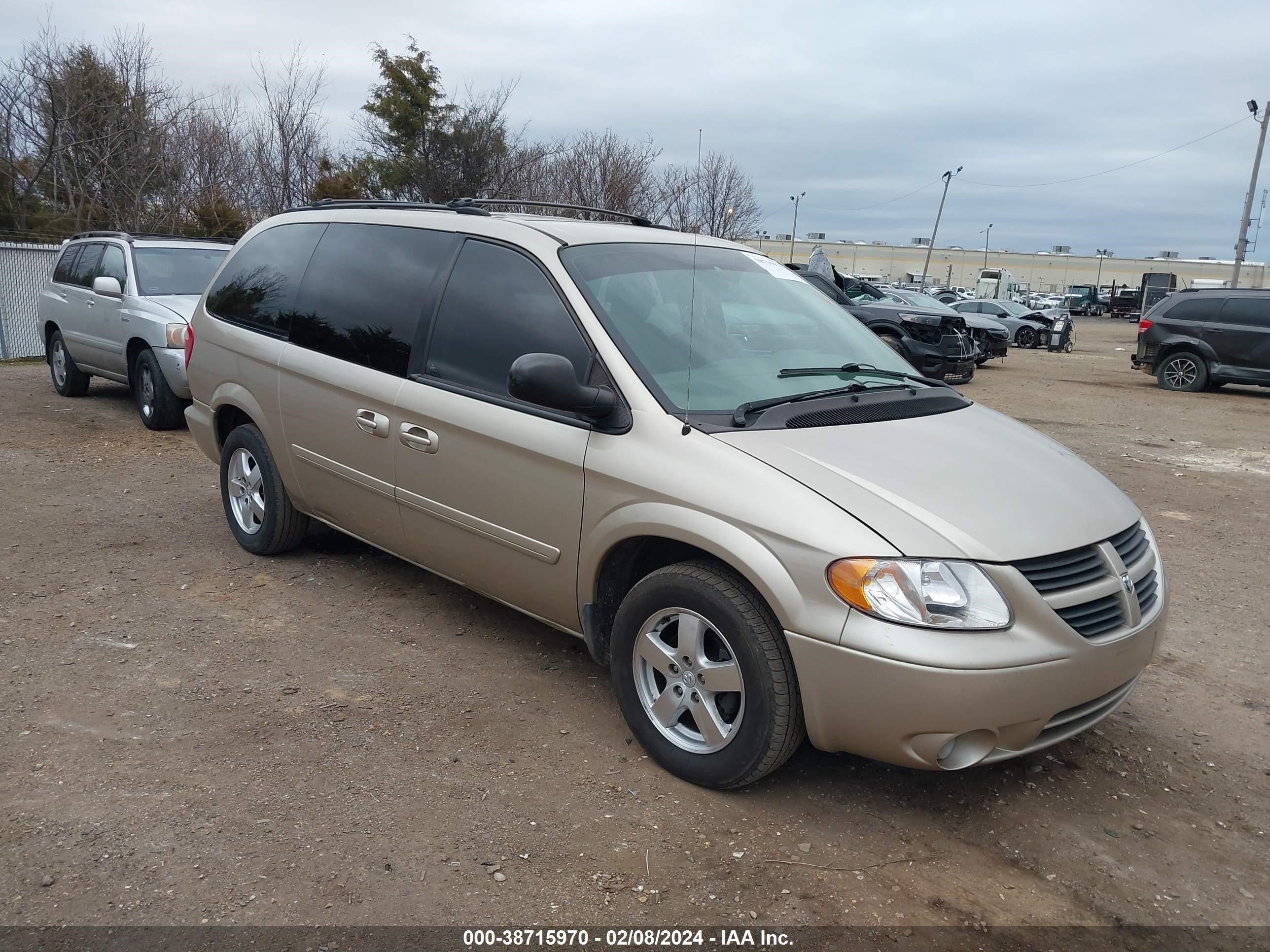 DODGE CARAVAN 2007 2d4gp44l97r148172