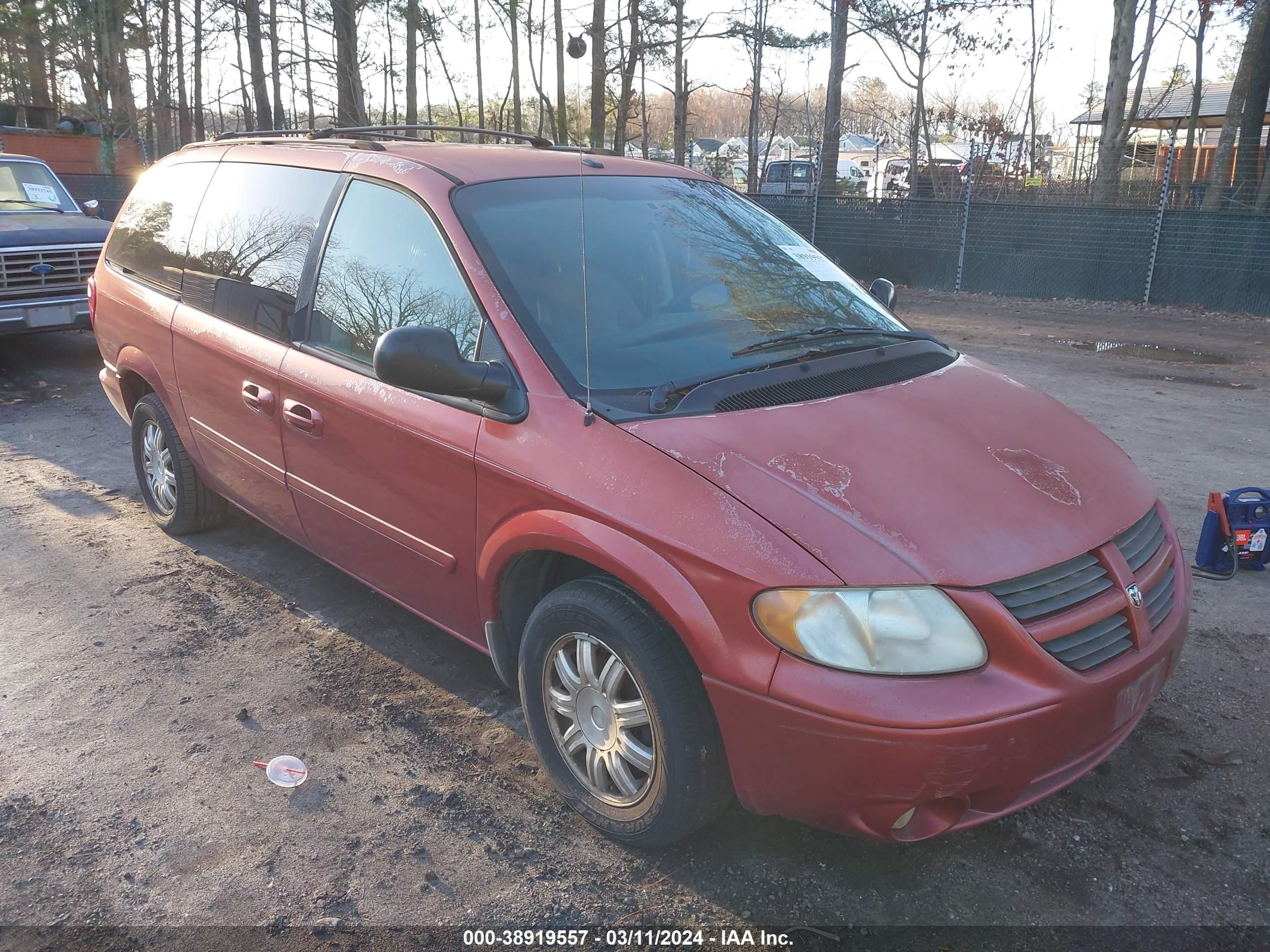 DODGE CARAVAN 2007 2d4gp44l97r332088