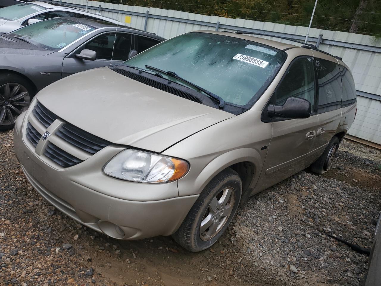 DODGE CARAVAN 2007 2d4gp44lx7r357193