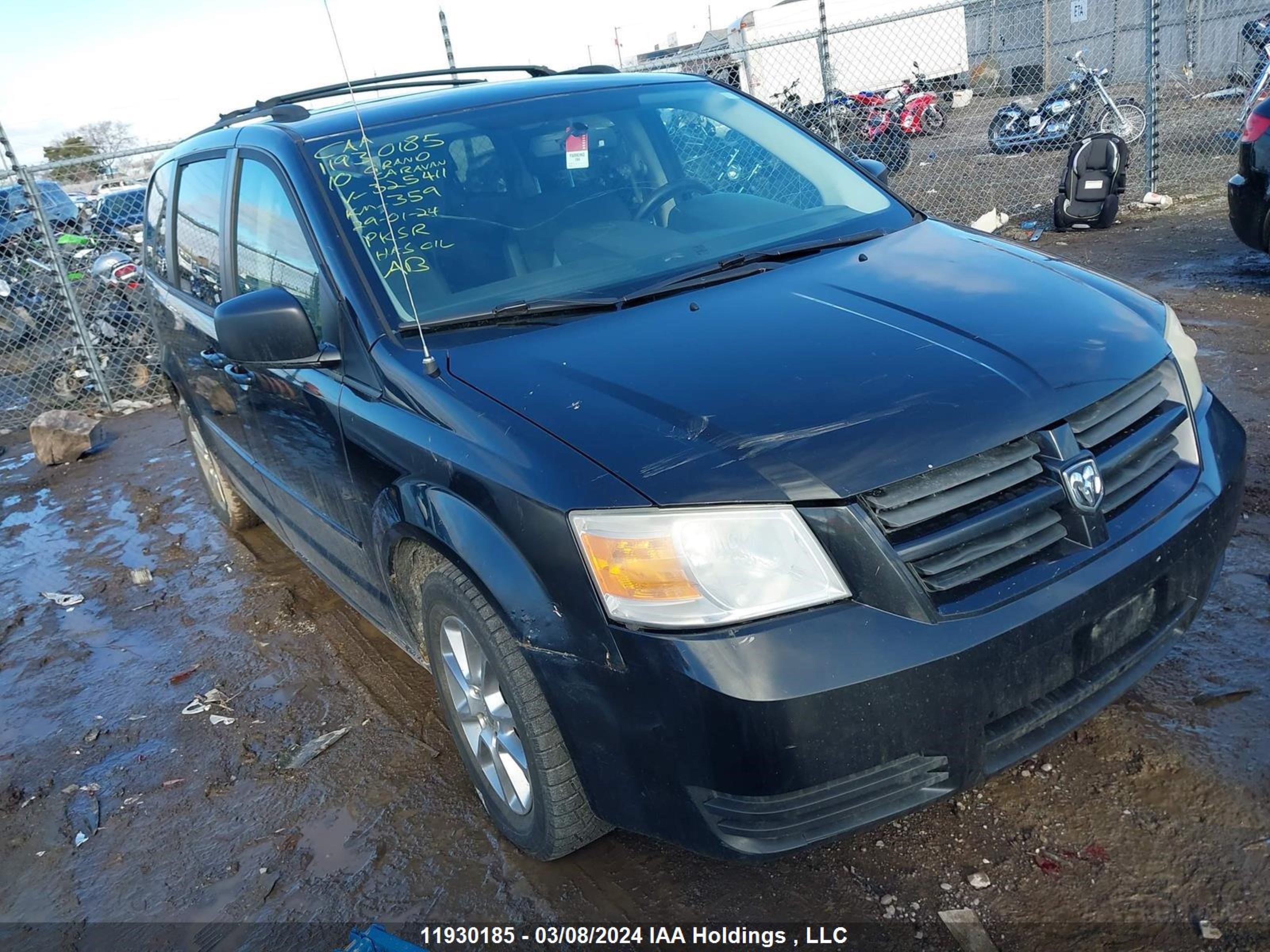 DODGE CARAVAN 2010 2d4rn4de0ar325411