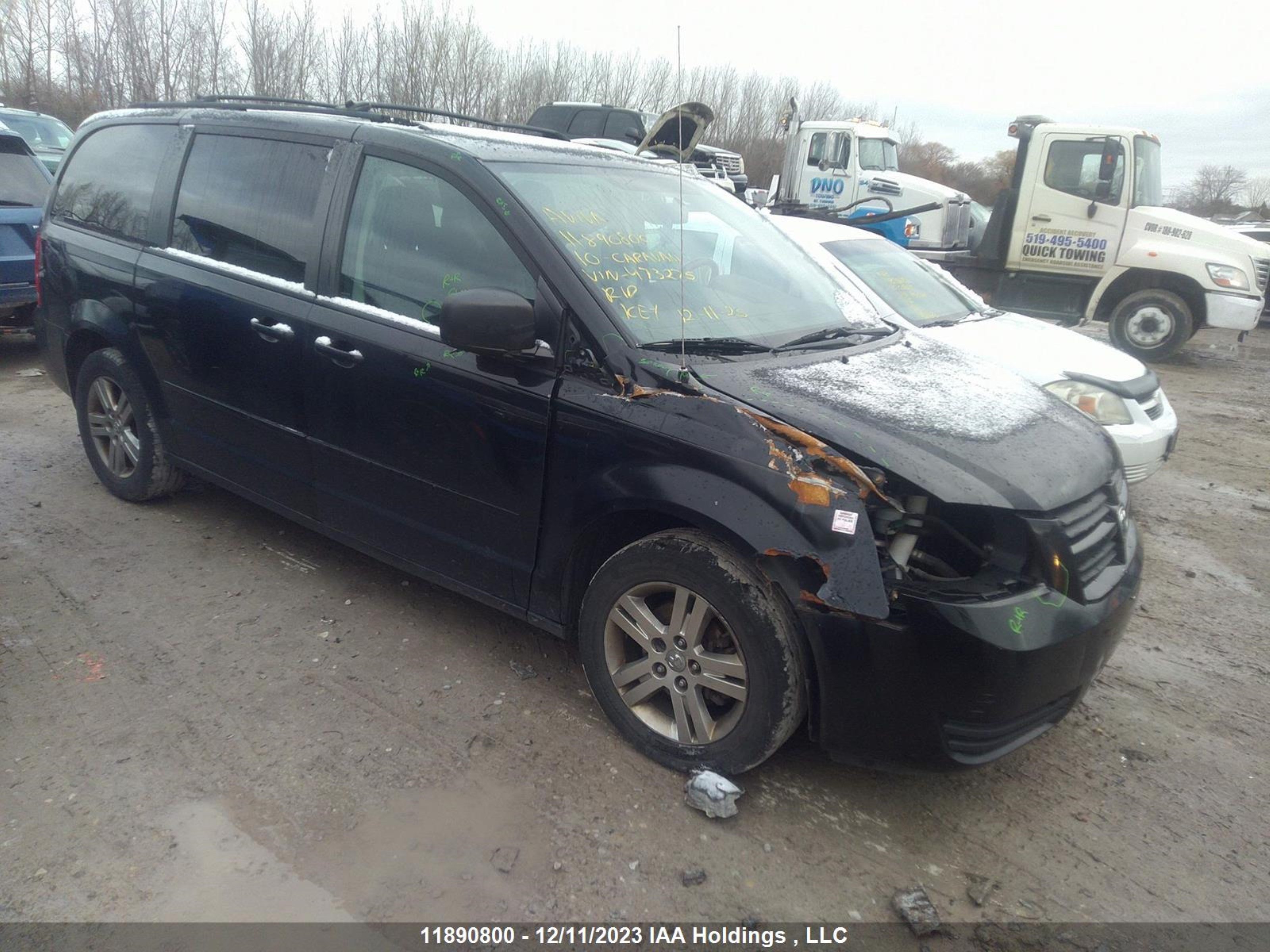 DODGE CARAVAN 2010 2d4rn4de1ar473275