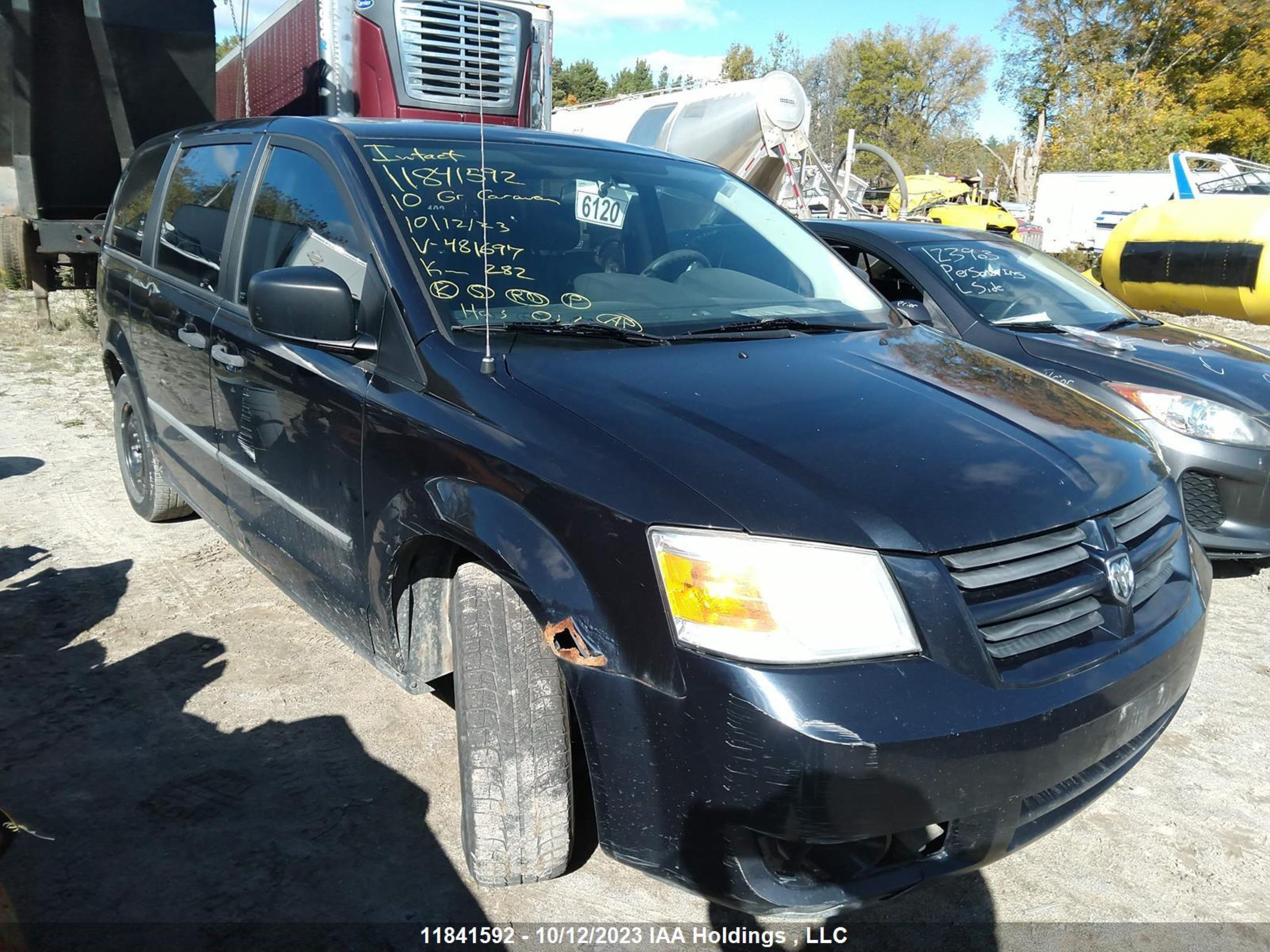 DODGE CARAVAN 2010 2d4rn4de1ar481697