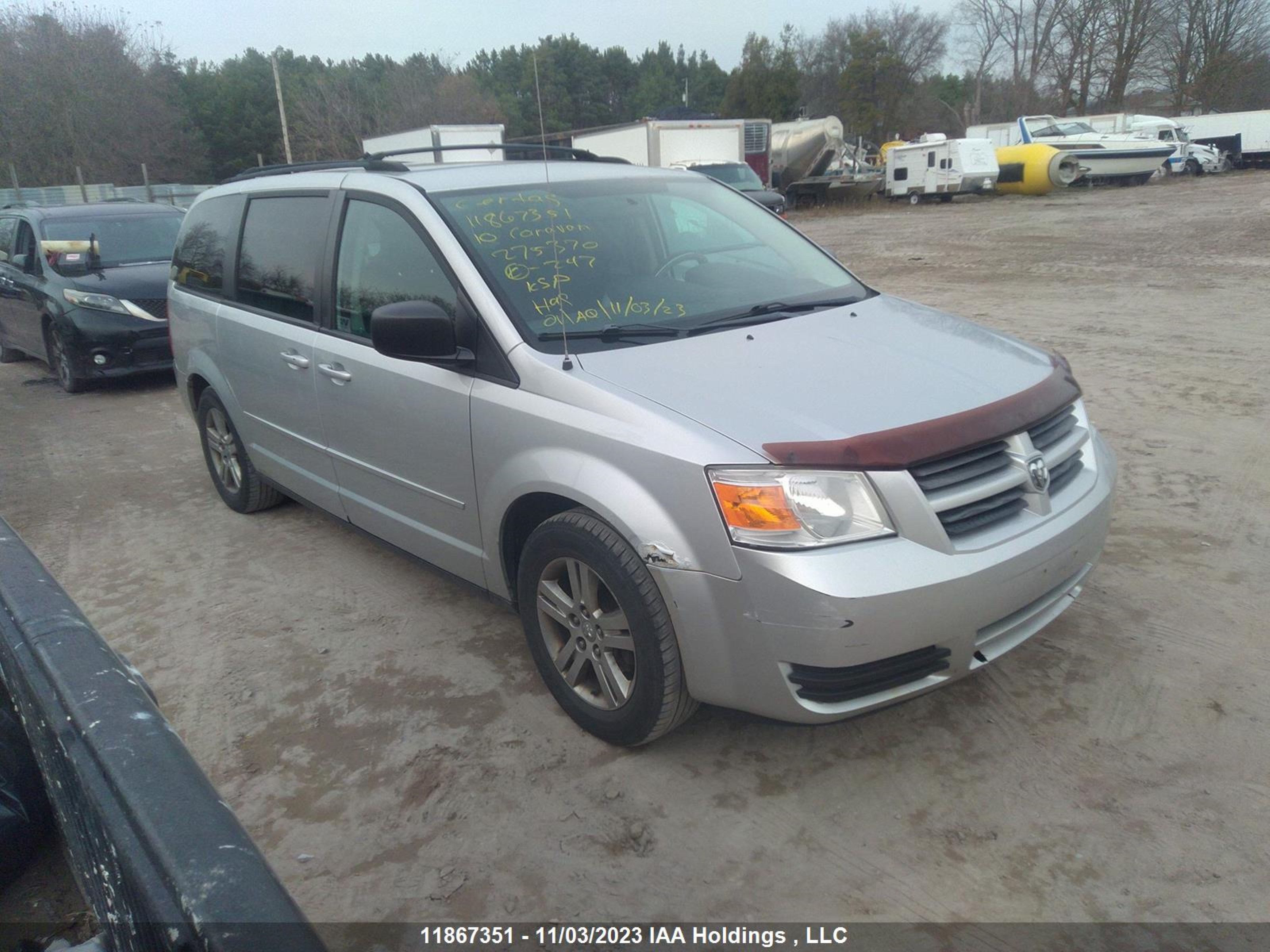 DODGE CARAVAN 2010 2d4rn4de2ar275370